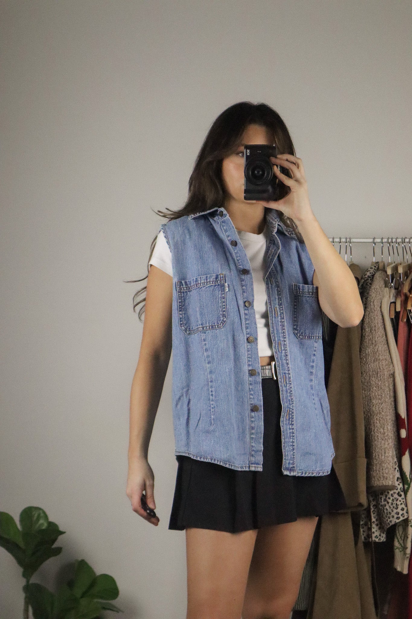 Made in Korea x Vintage x Levi's Denim Tank (M/L)