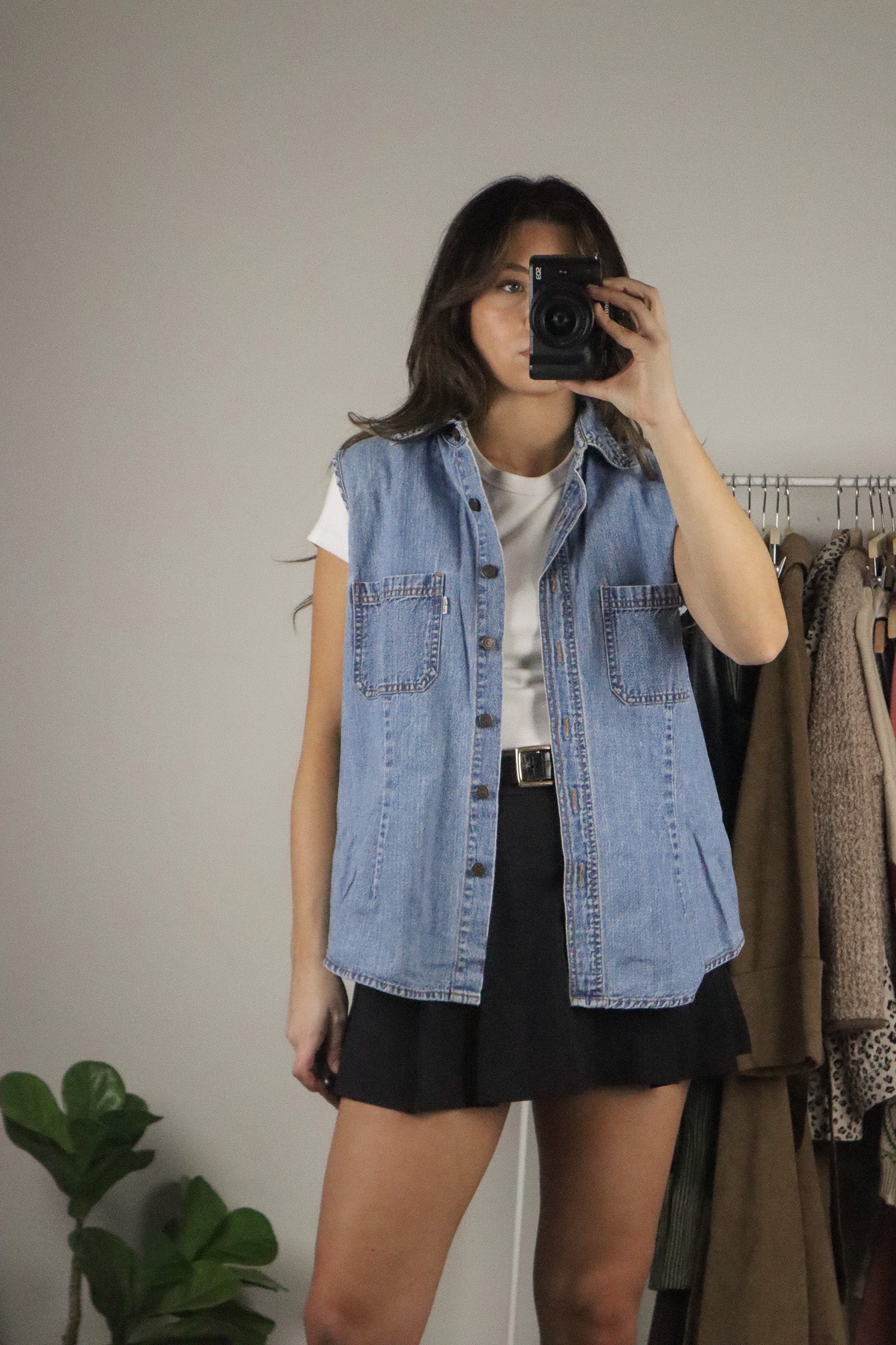 Made in Korea x Vintage x Levi's Denim Tank (M/L)
