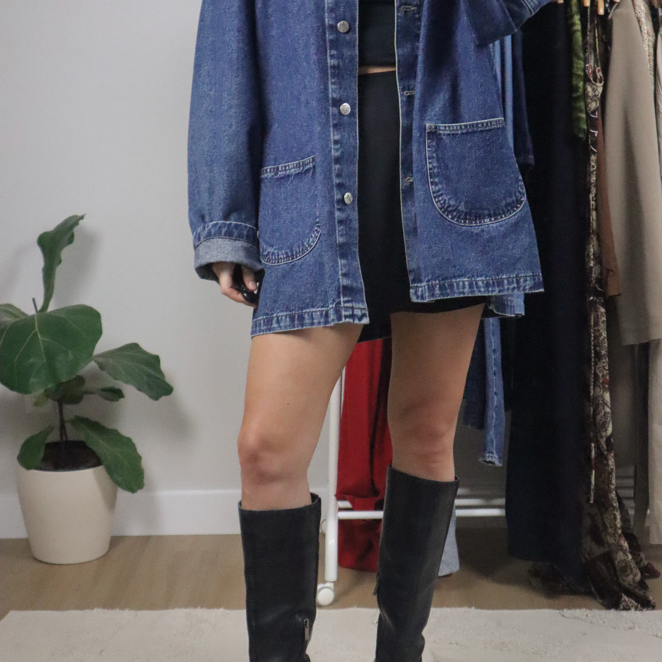 Vintage x Denim Chore Coat (L/XL)