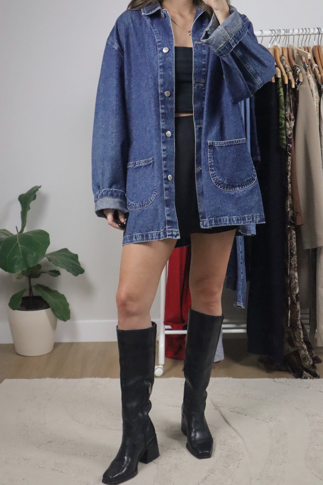 Vintage x Denim Chore Coat (L/XL)