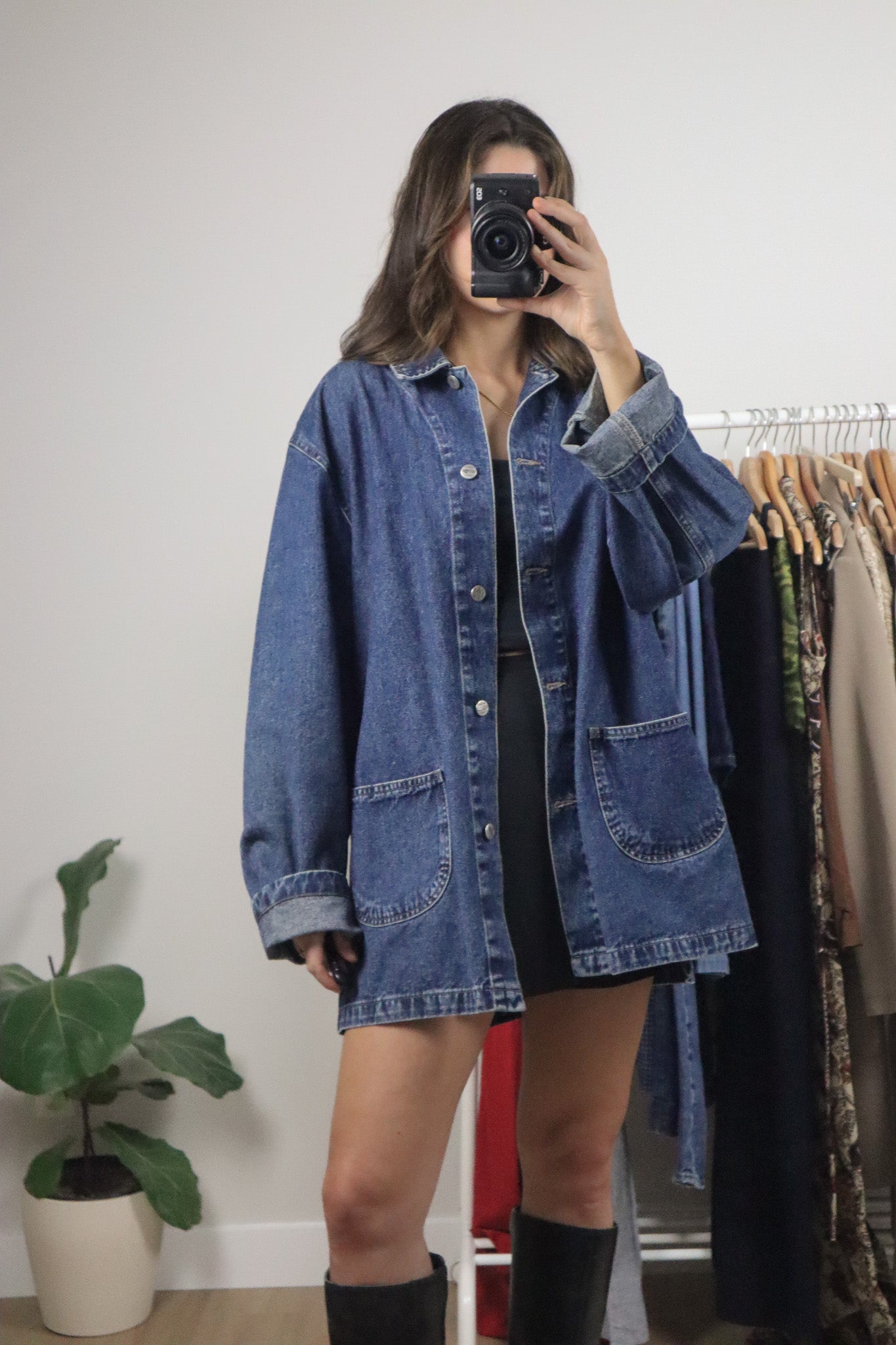 Vintage x Denim Chore Coat (L/XL)