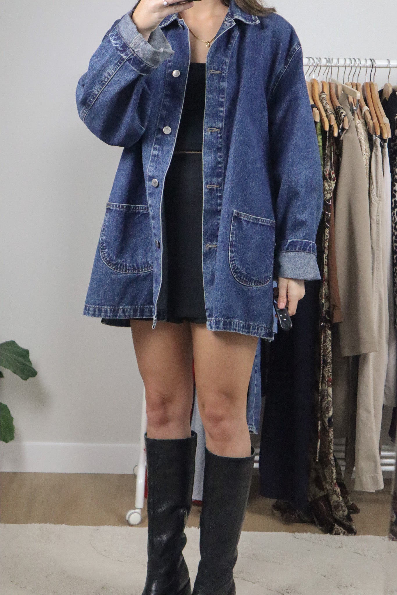 Vintage x Denim Chore Coat (L/XL)