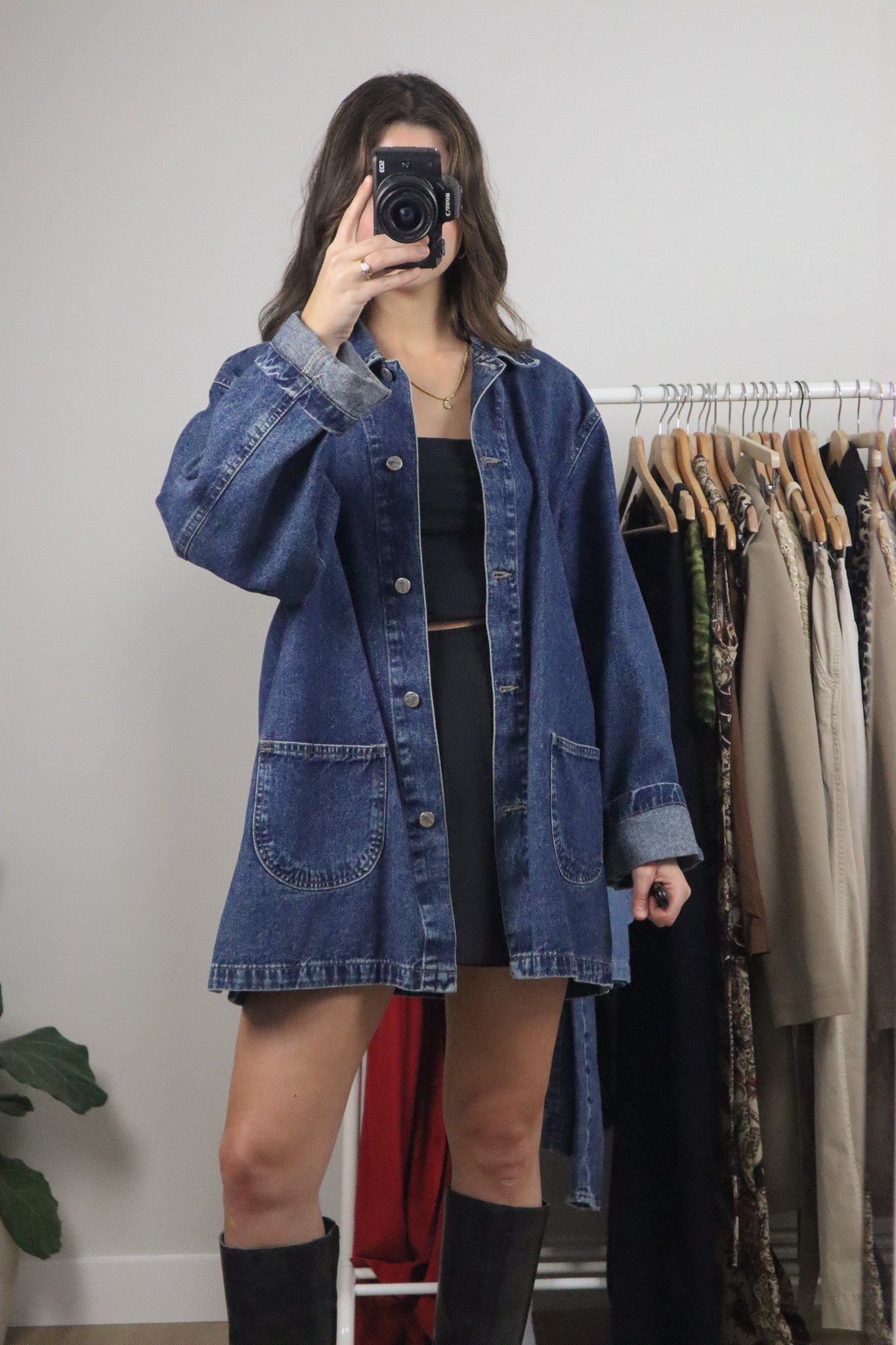 Vintage x Denim Chore Coat (L/XL)