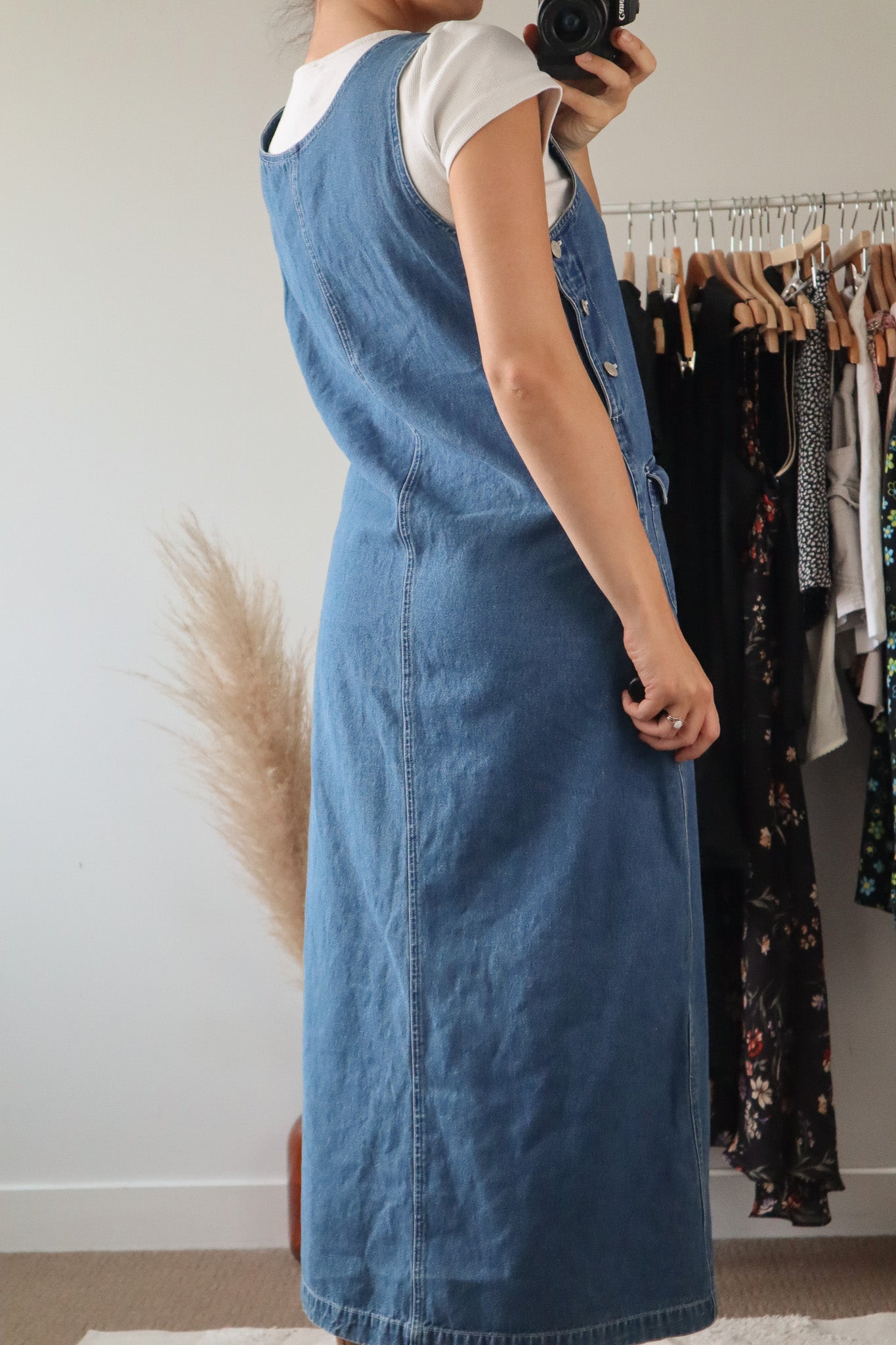 Vintage x Denim Dress (M)