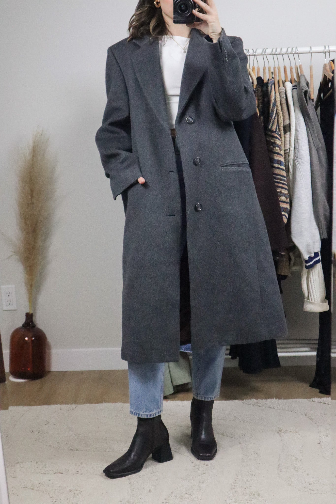 Made in Italy x Vintage x Wool & Cashmere Jacket (M)