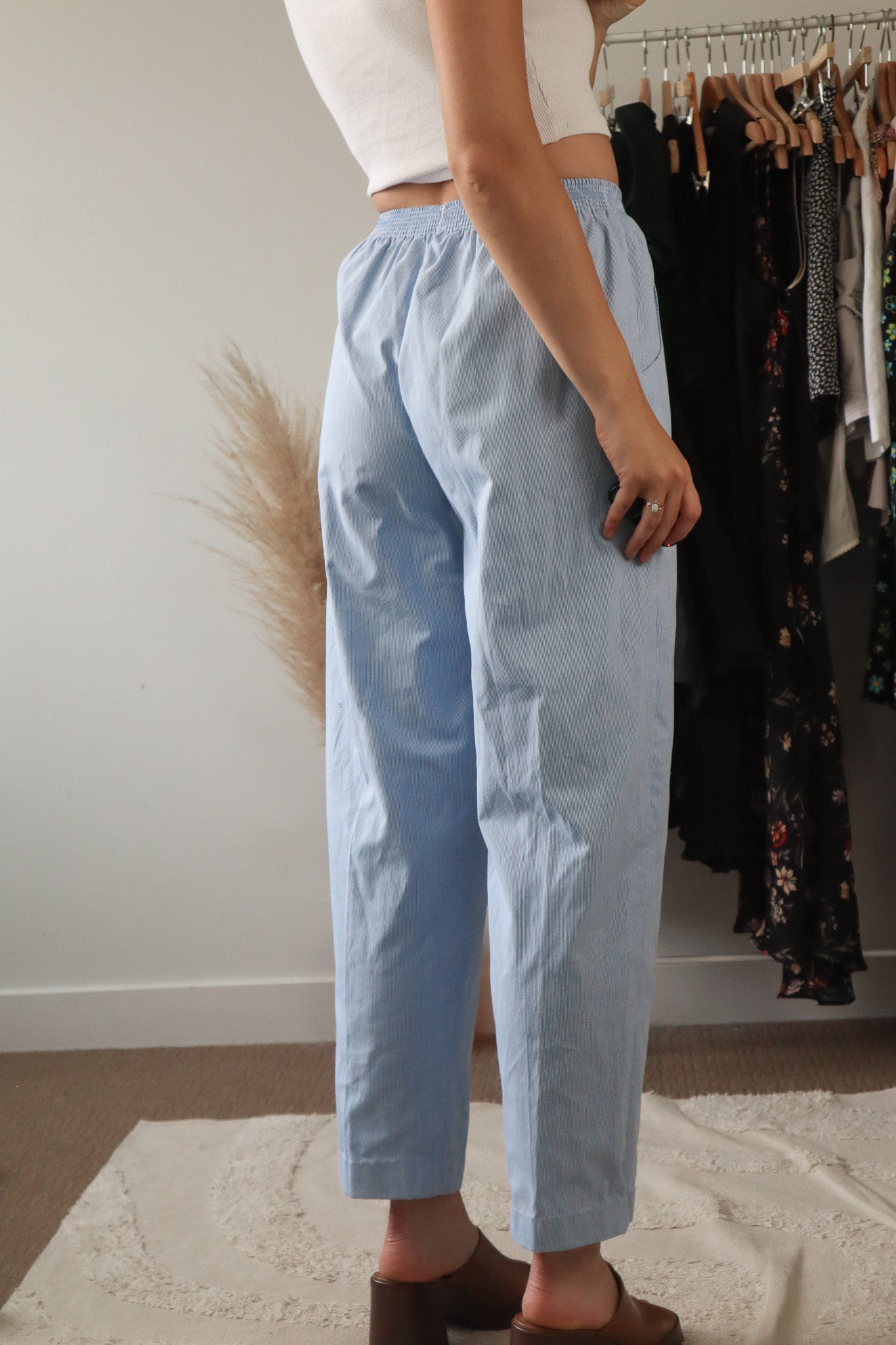 Made in Canada x Vintage x Pinstriped Pants (XXS/XS)