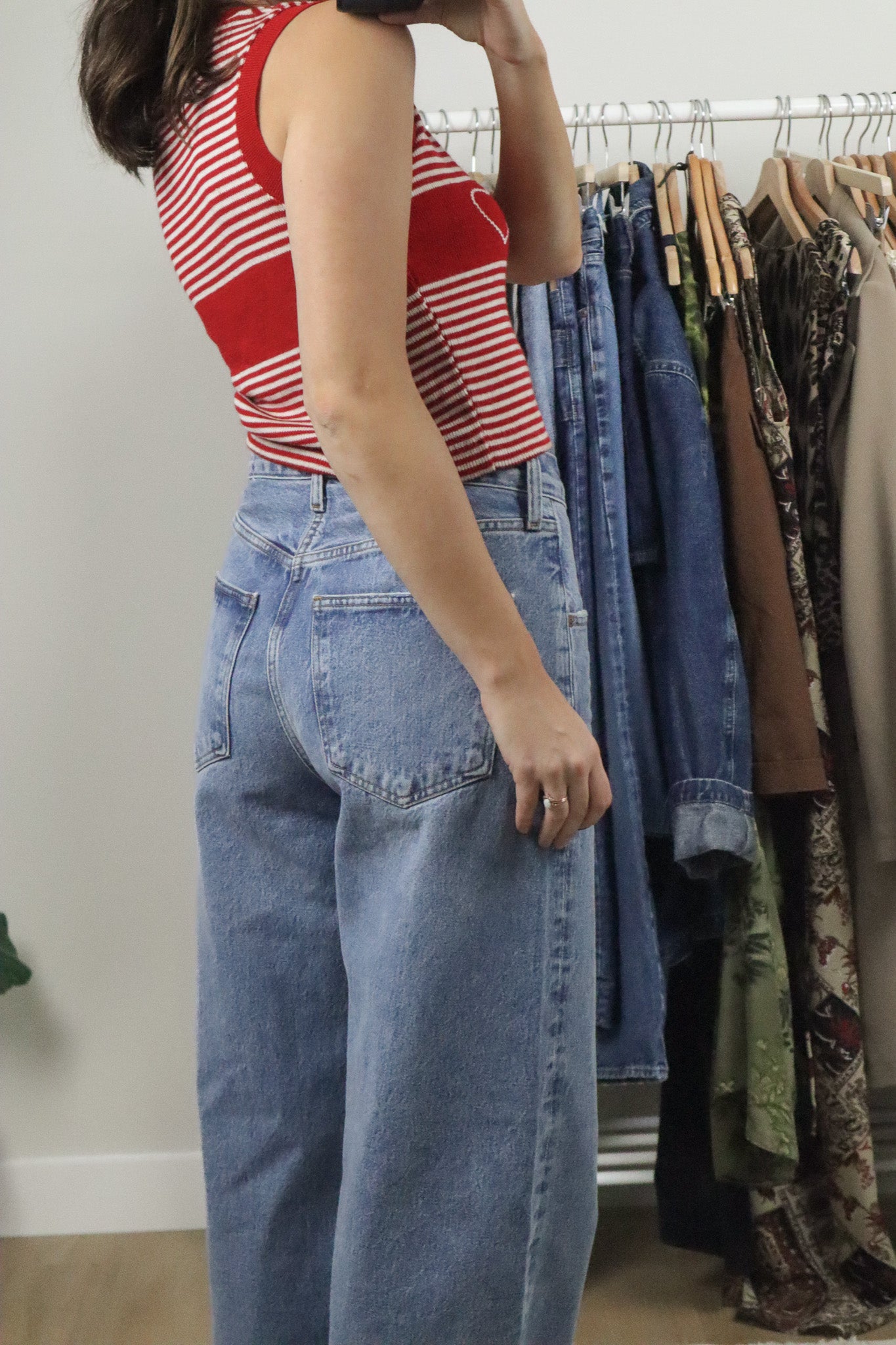 Vintage x Heart Striped Tank (S)