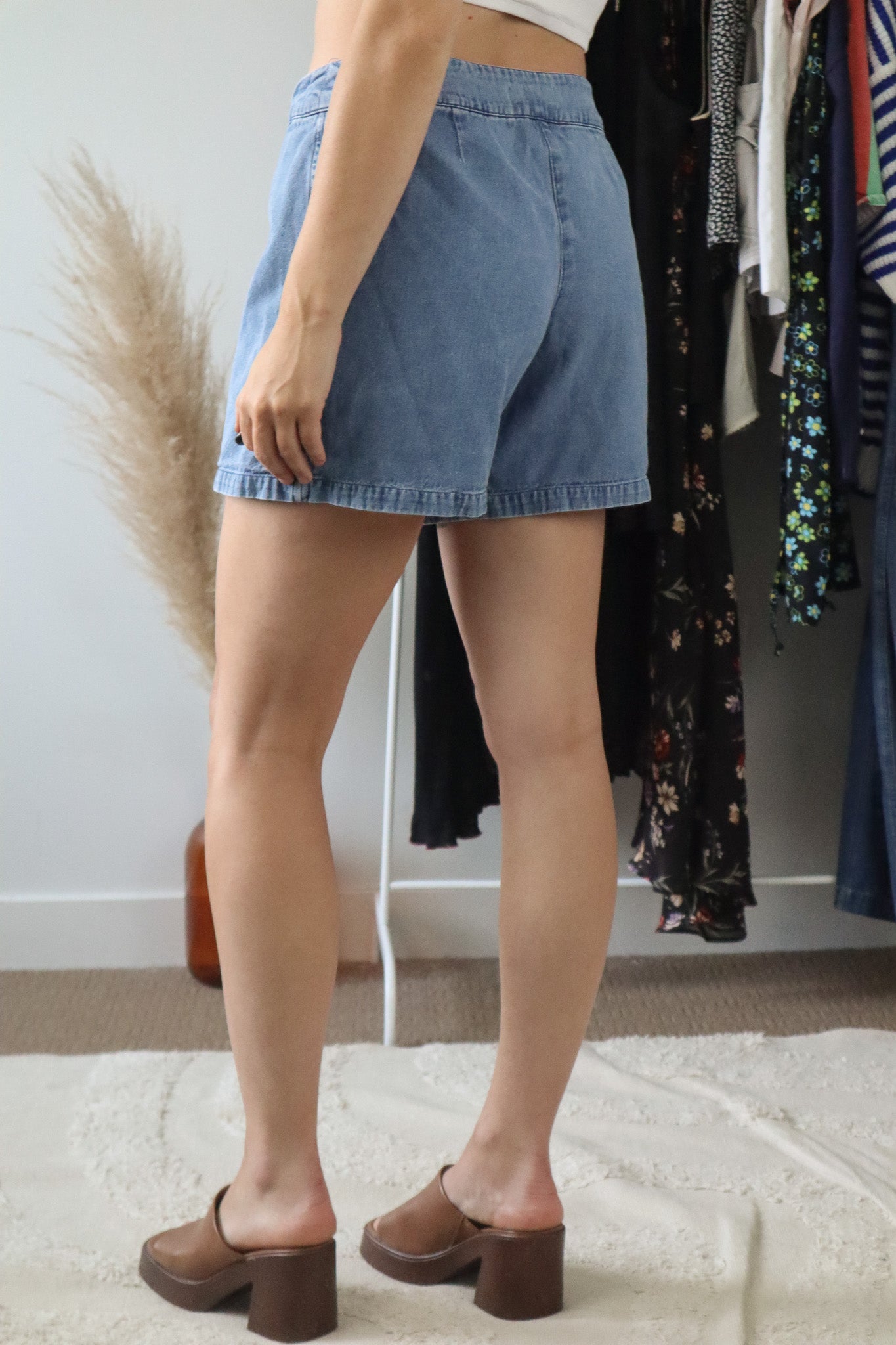 Vintage x Denim Skort (8/10)