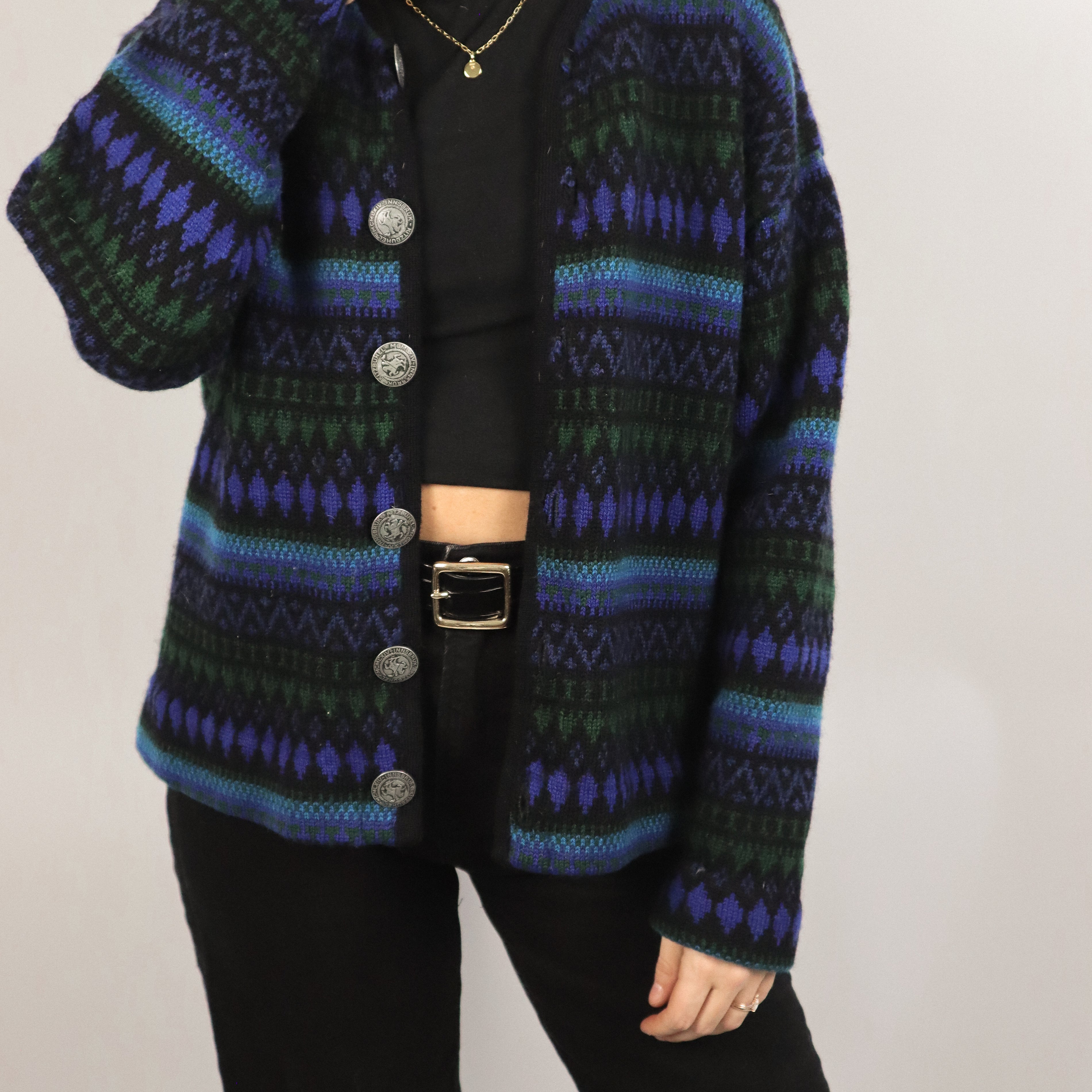 Made in Norway Vintage x Wool Cardigan (S)