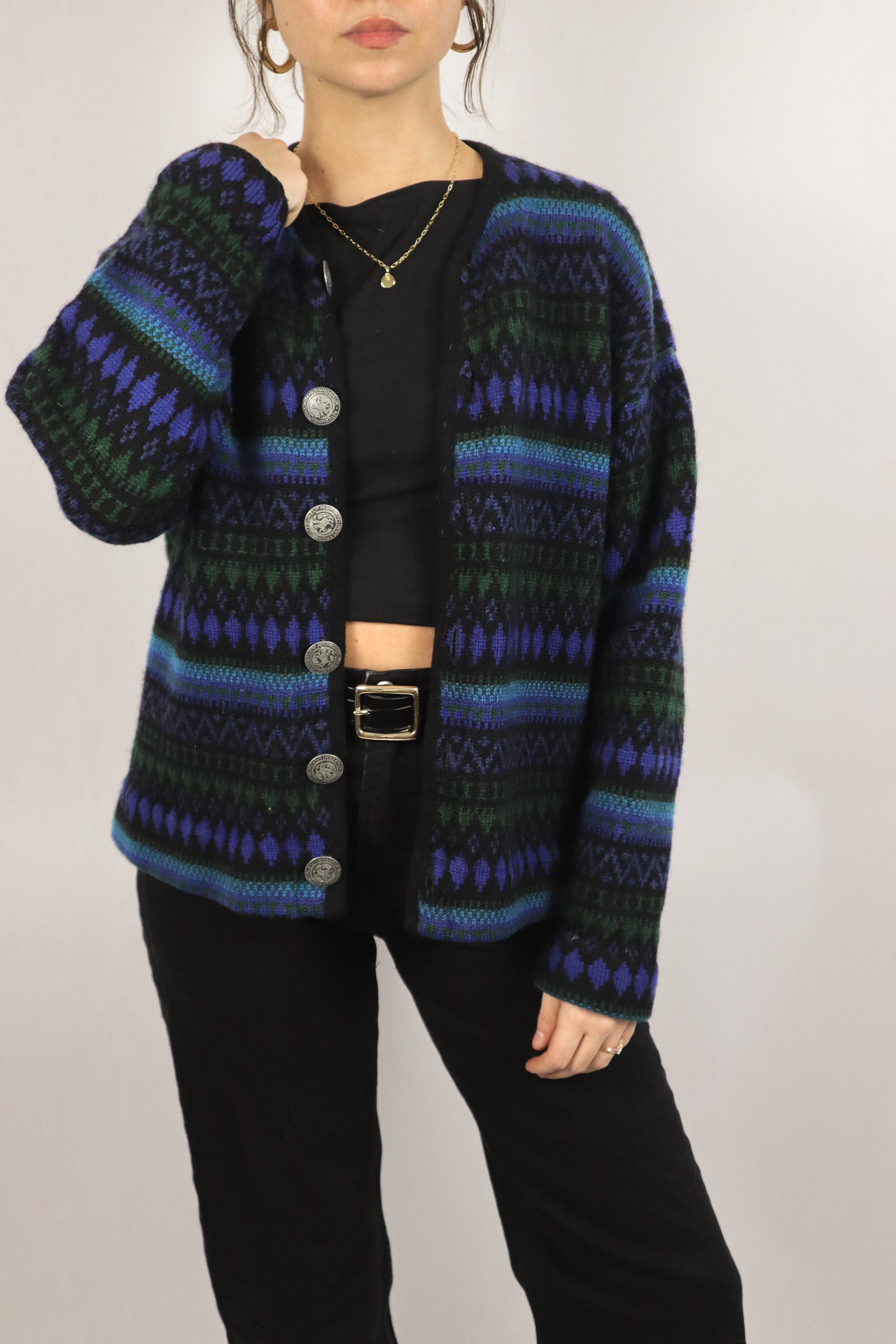 Made in Norway Vintage x Wool Cardigan (S)