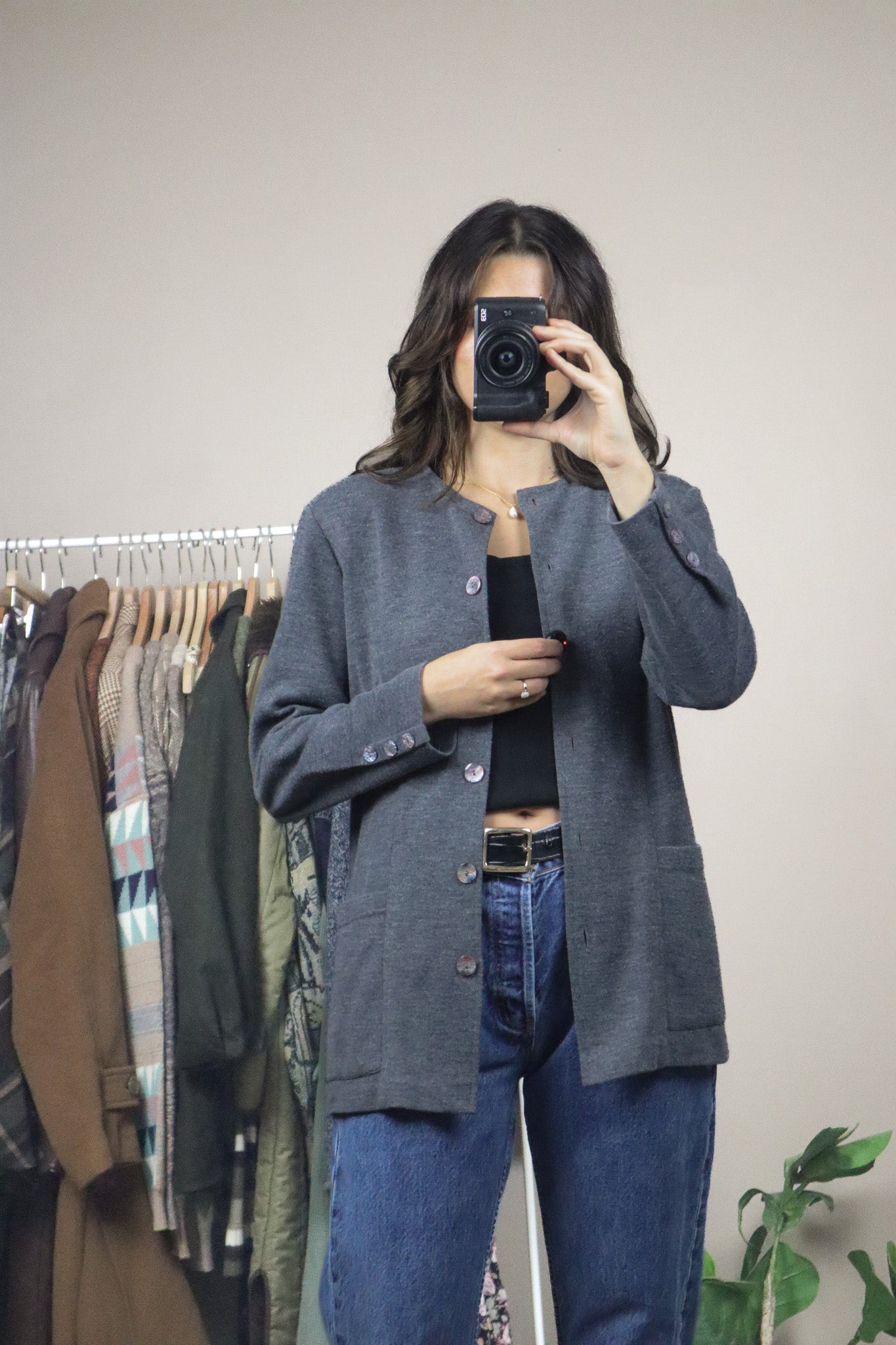 Made in Canada x Vintage x Cardigan (S)