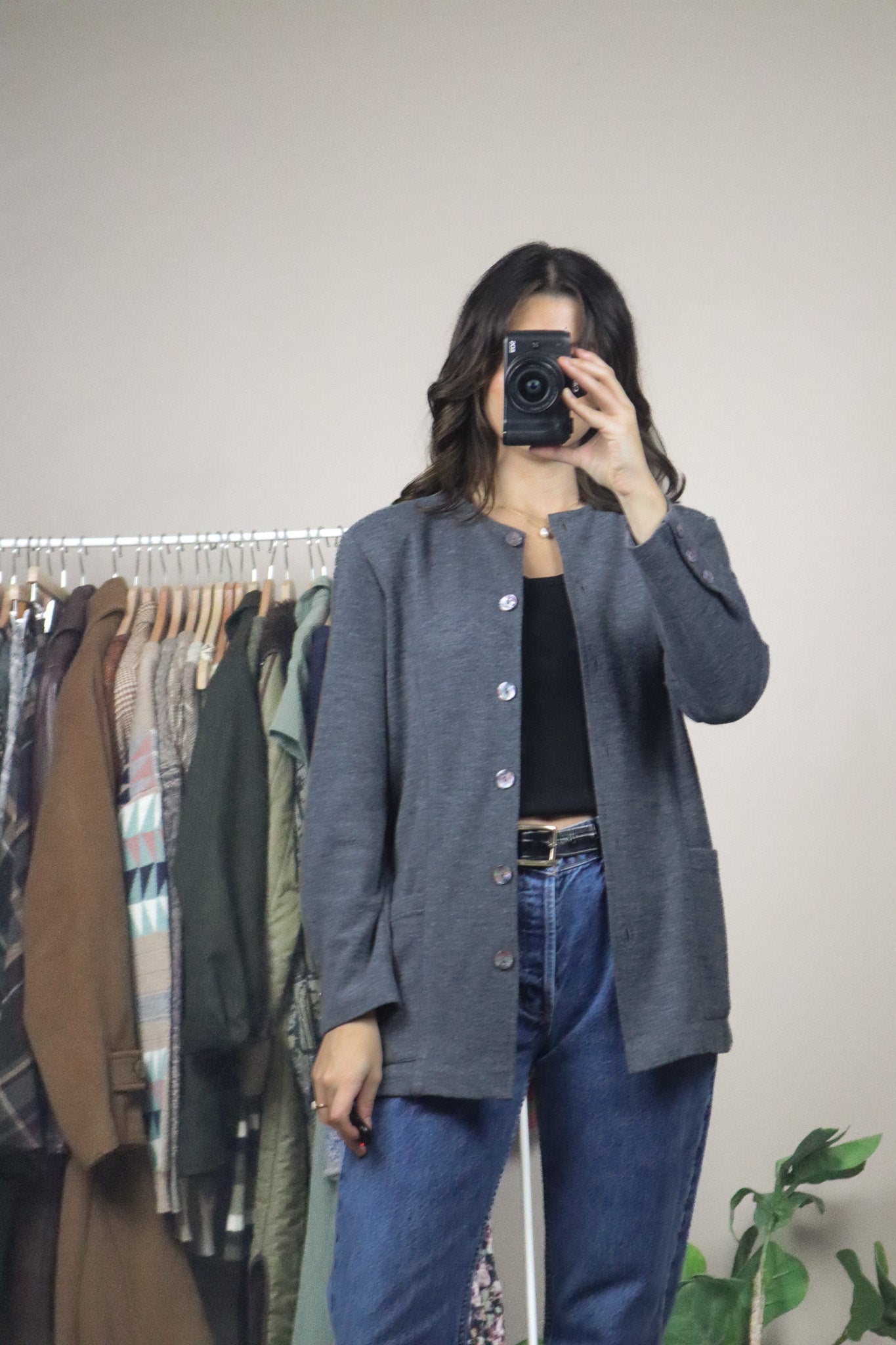 Made in Canada x Vintage x Cardigan (S)