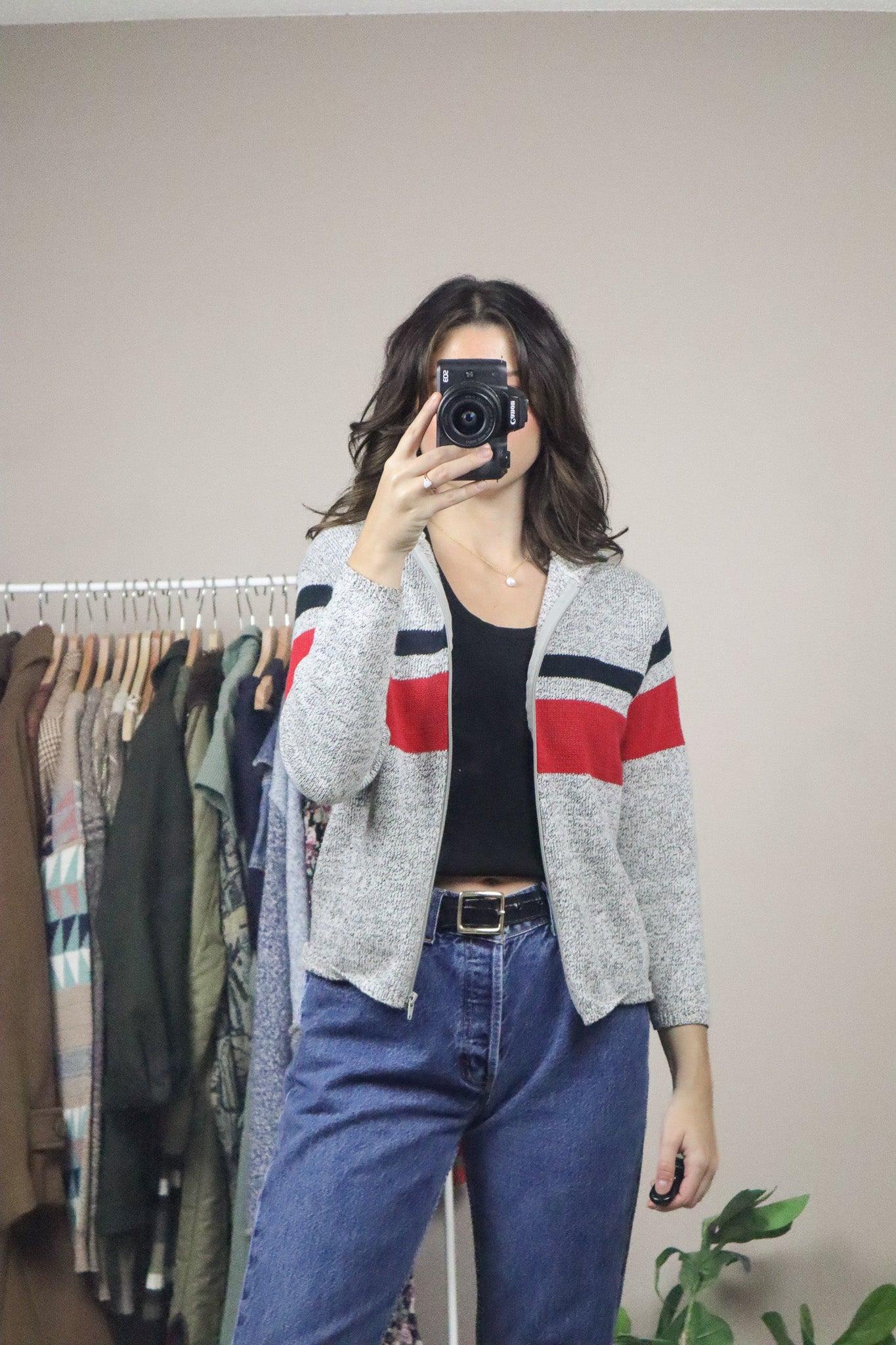 Vintage x Knit Hoodie (XXS/XS)
