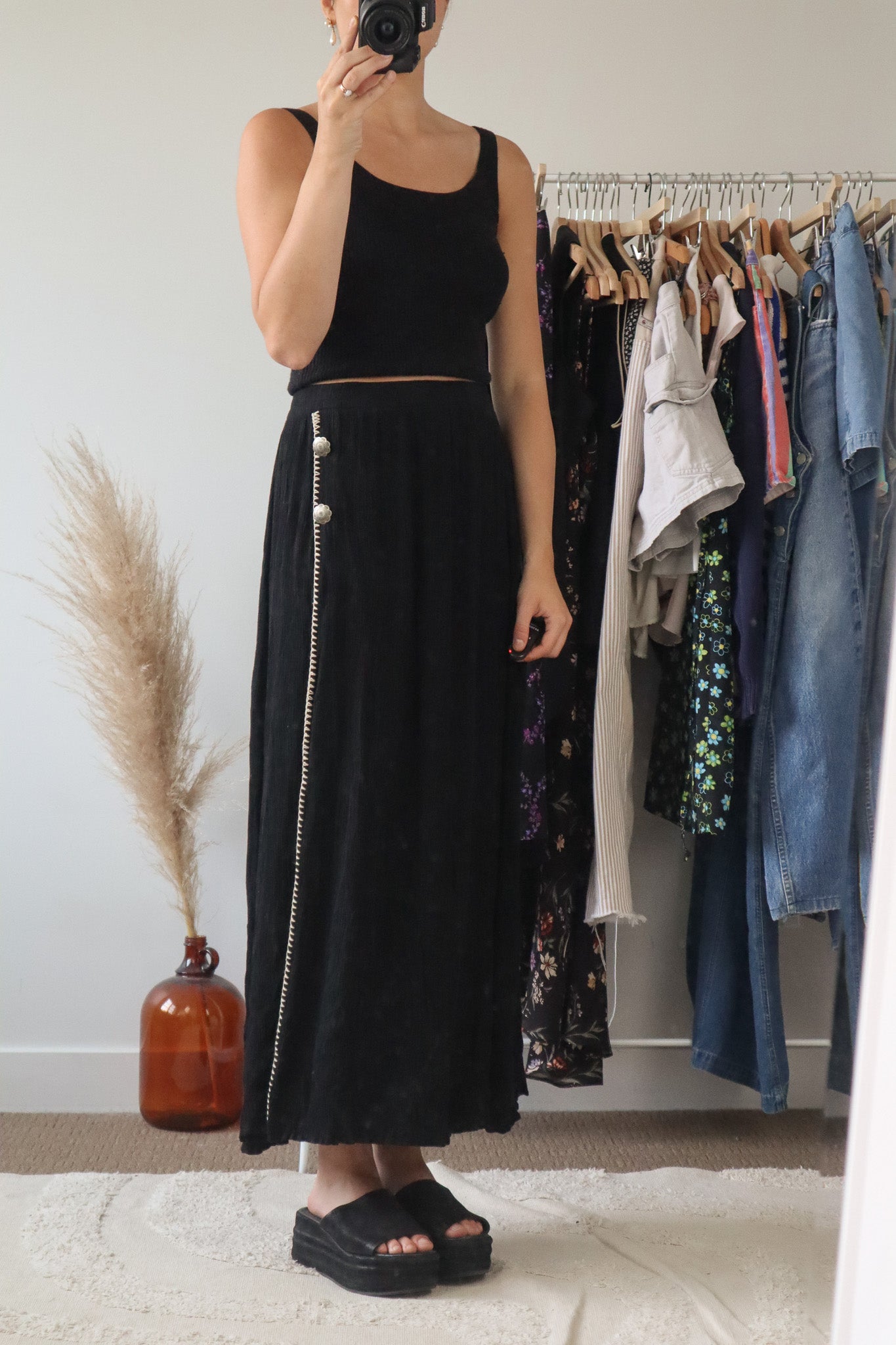 Made in Canada x Vintage x Gauzing Maxi Skirt (4/6)