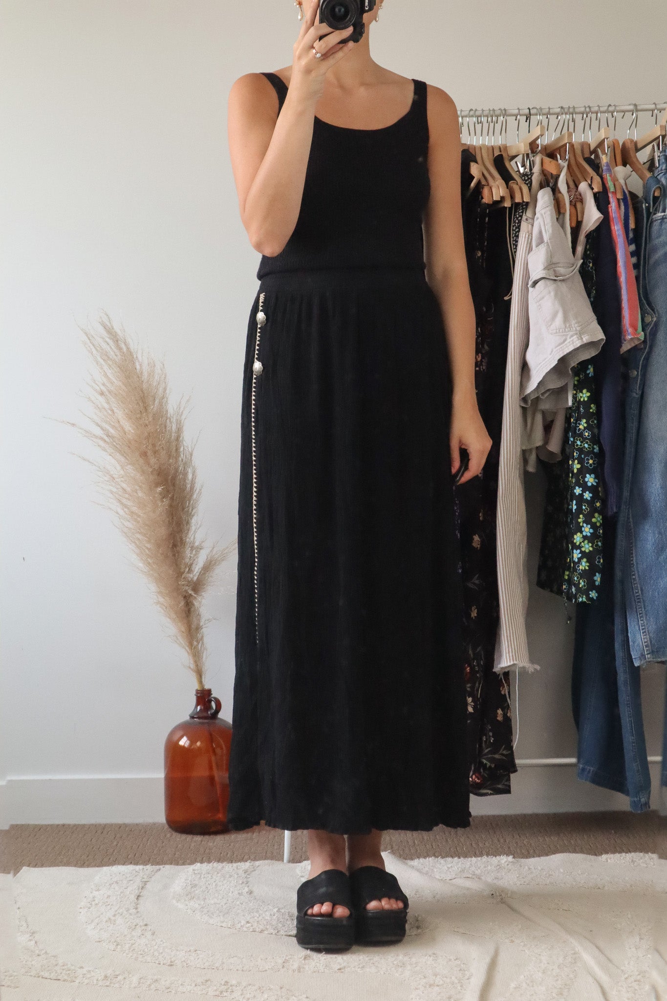 Made in Canada x Vintage x Gauzing Maxi Skirt (4/6)
