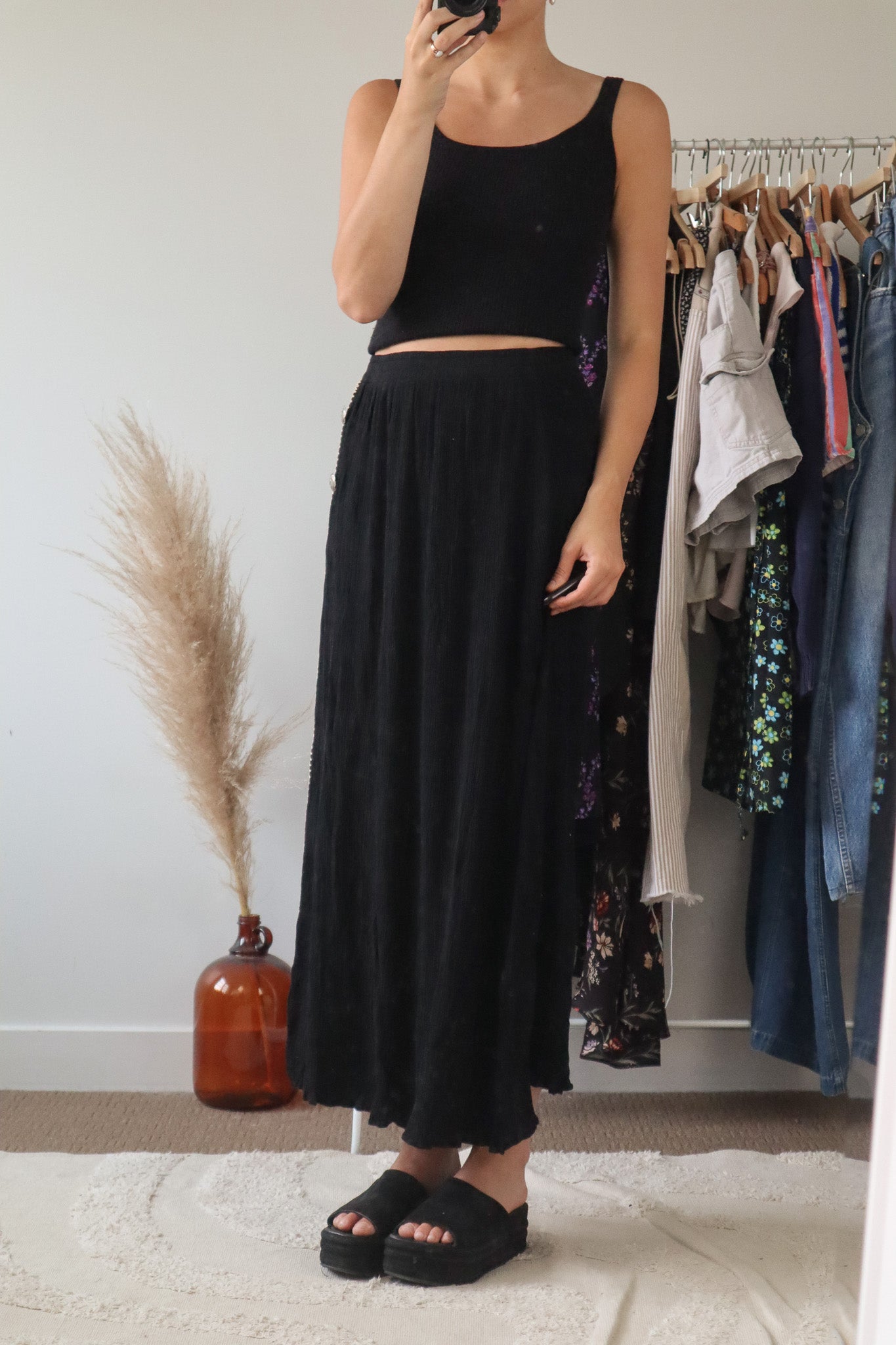 Made in Canada x Vintage x Gauzing Maxi Skirt (4/6)