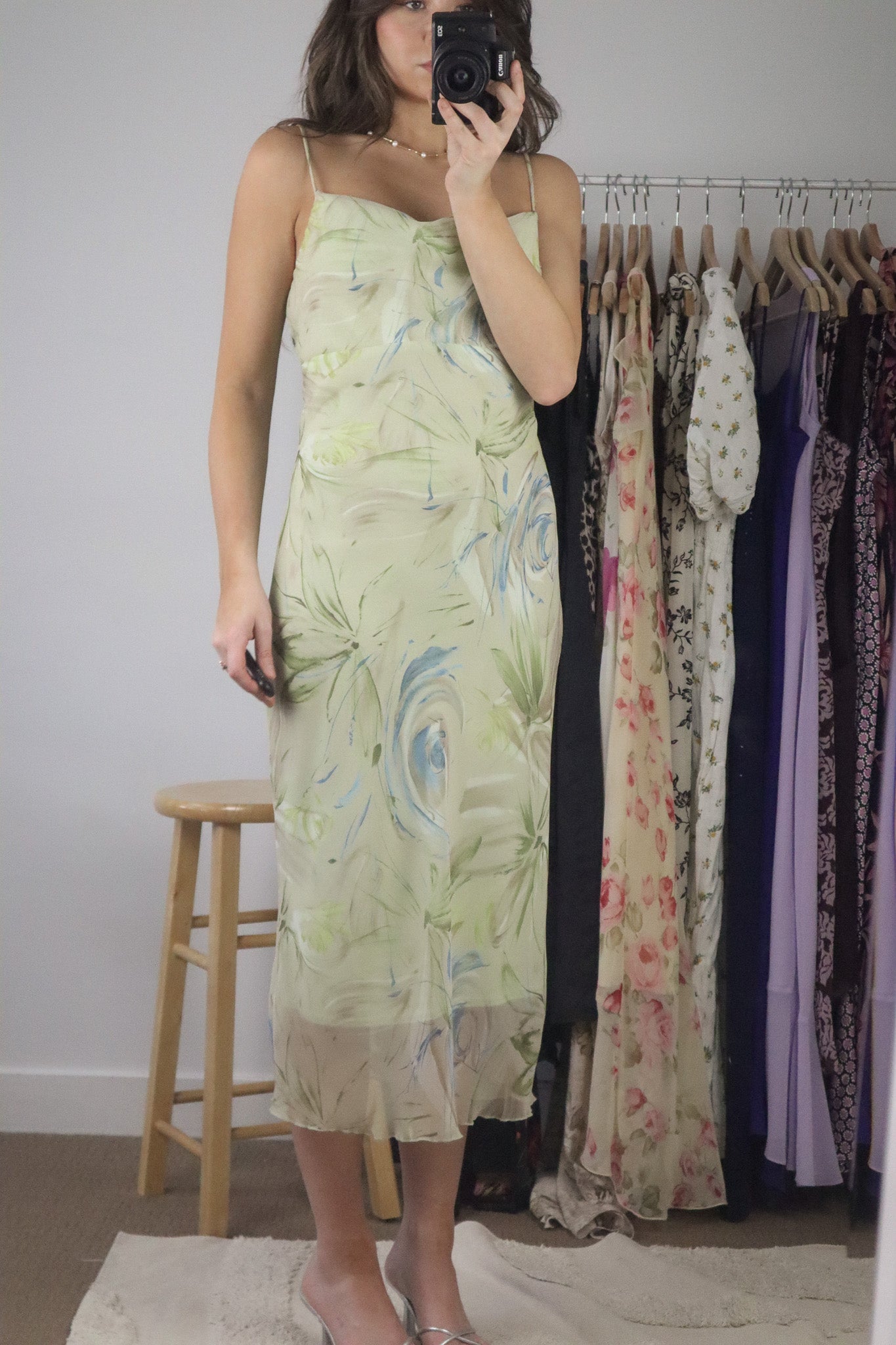 Made in USA x Vintage x Midi Dress (M)