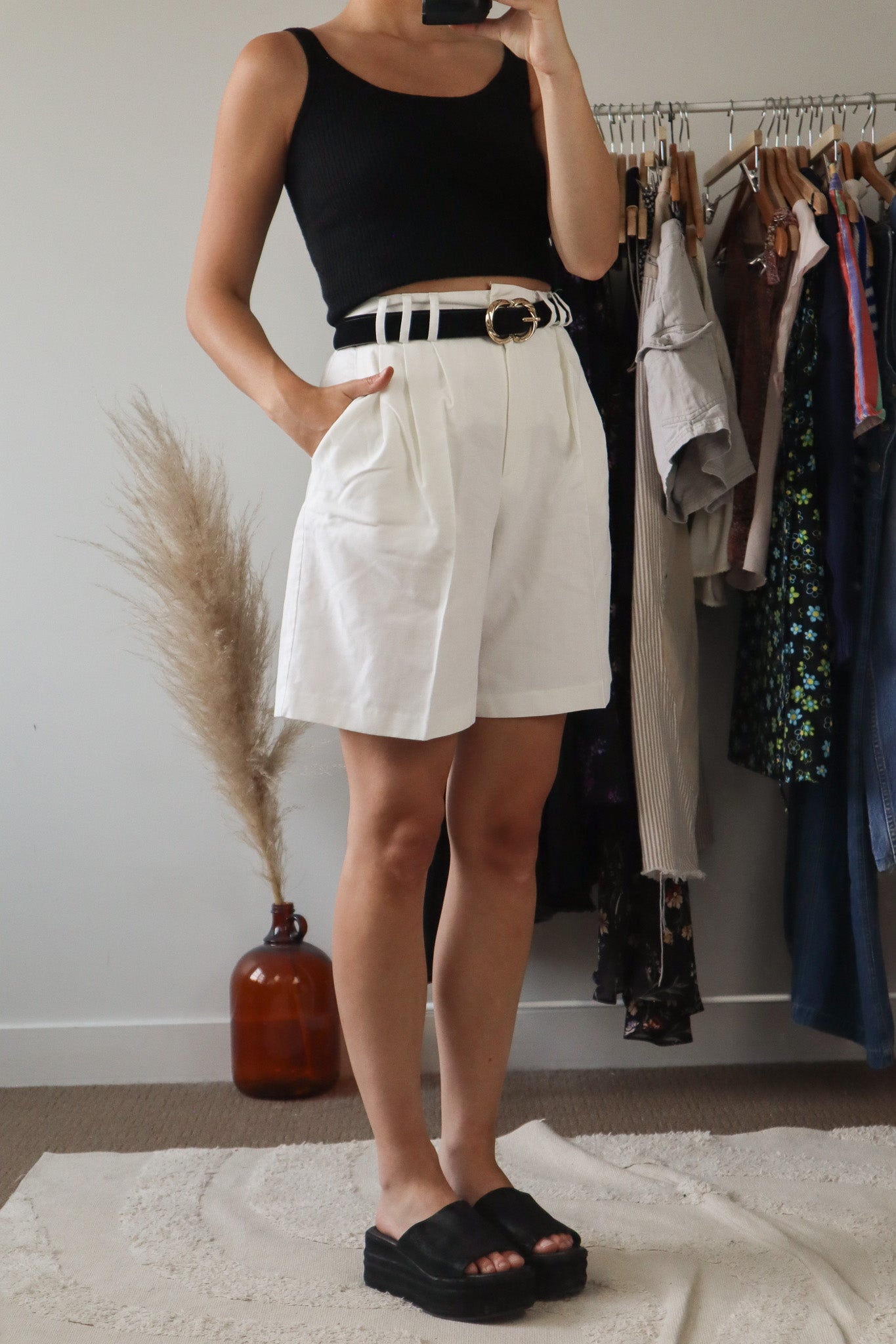 Made in Canada x Vintage x Trouser Shorts (2/4)