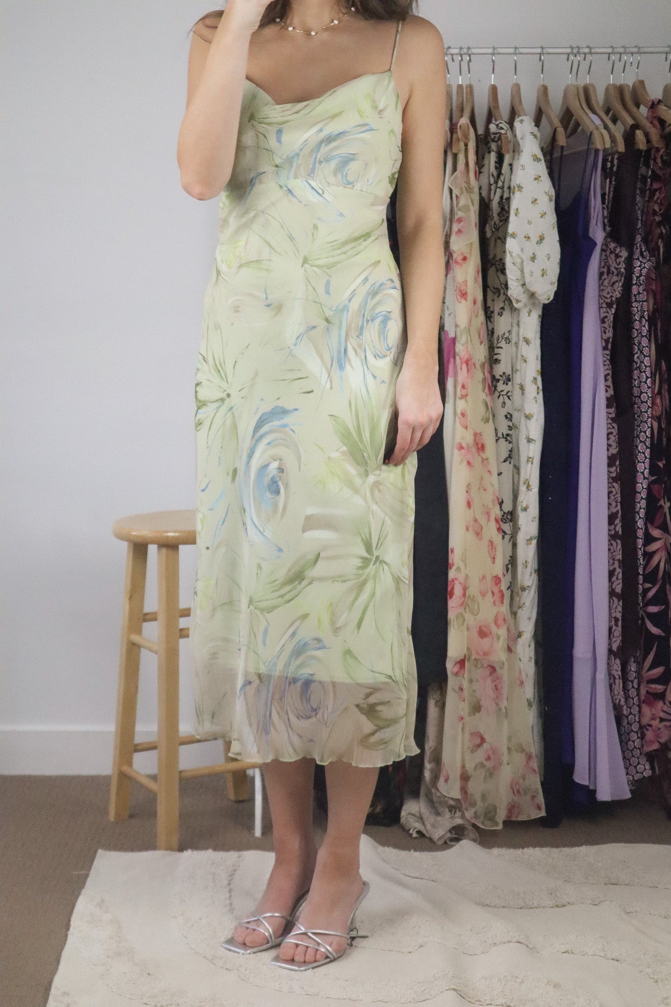 Made in USA x Vintage x Midi Dress (M)