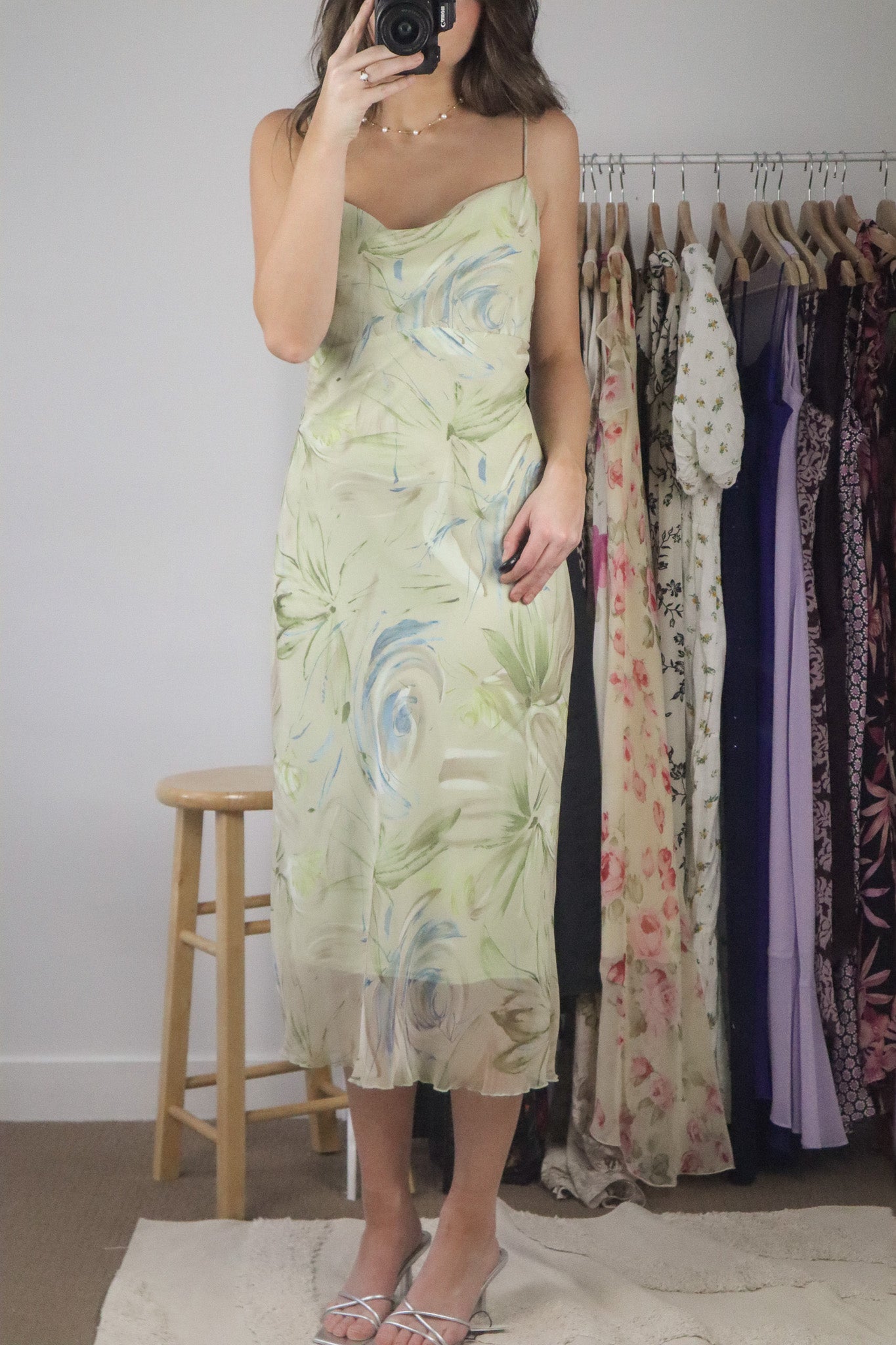 Made in USA x Vintage x Midi Dress (M)