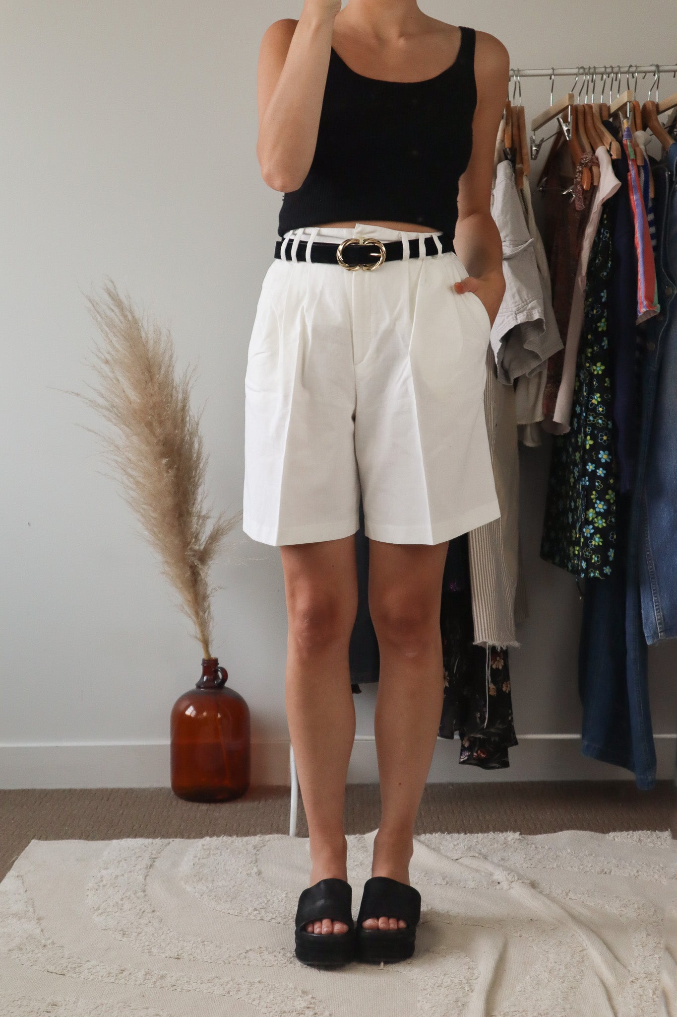 Made in Canada x Vintage x Trouser Shorts (2/4)