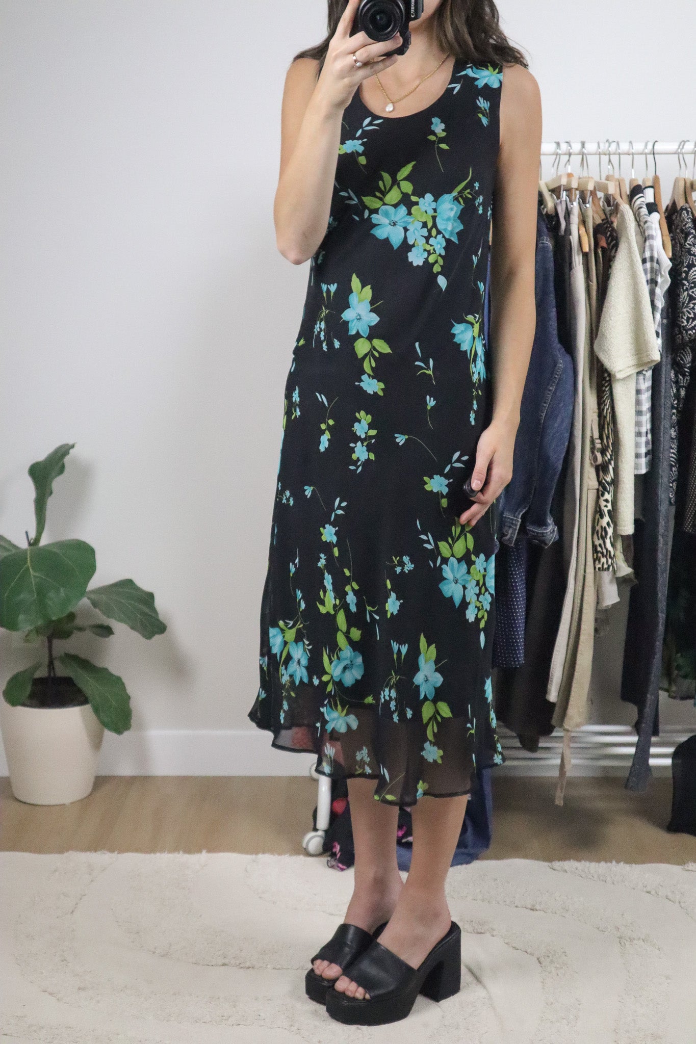 Vintage x Flower Maxi Dress (8)