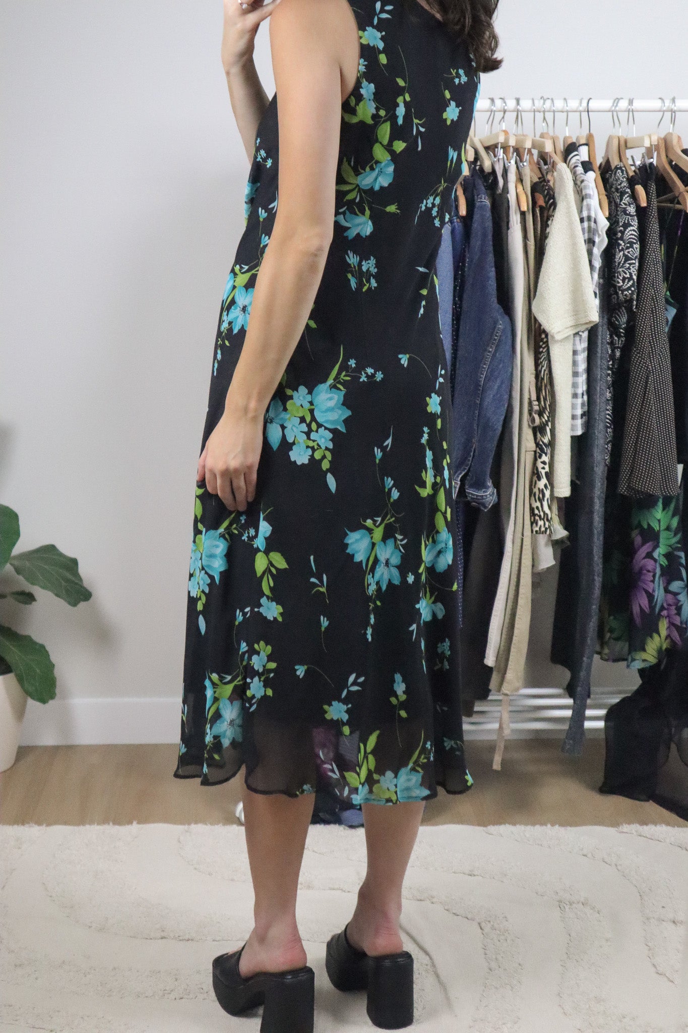 Vintage x Flower Maxi Dress (8)