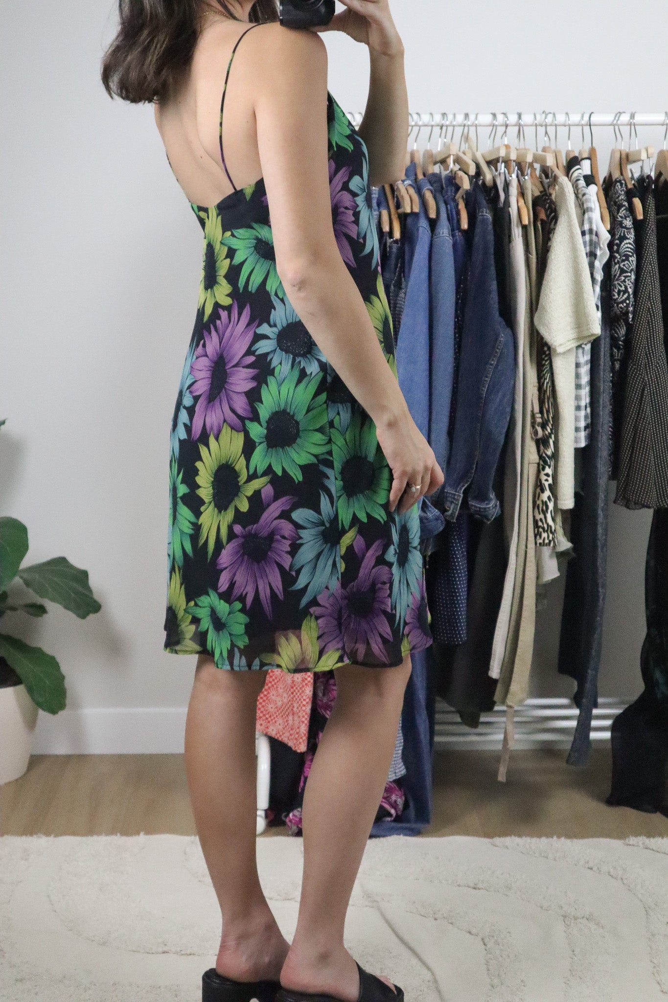 Vintage x Flower Midi Dress (6)