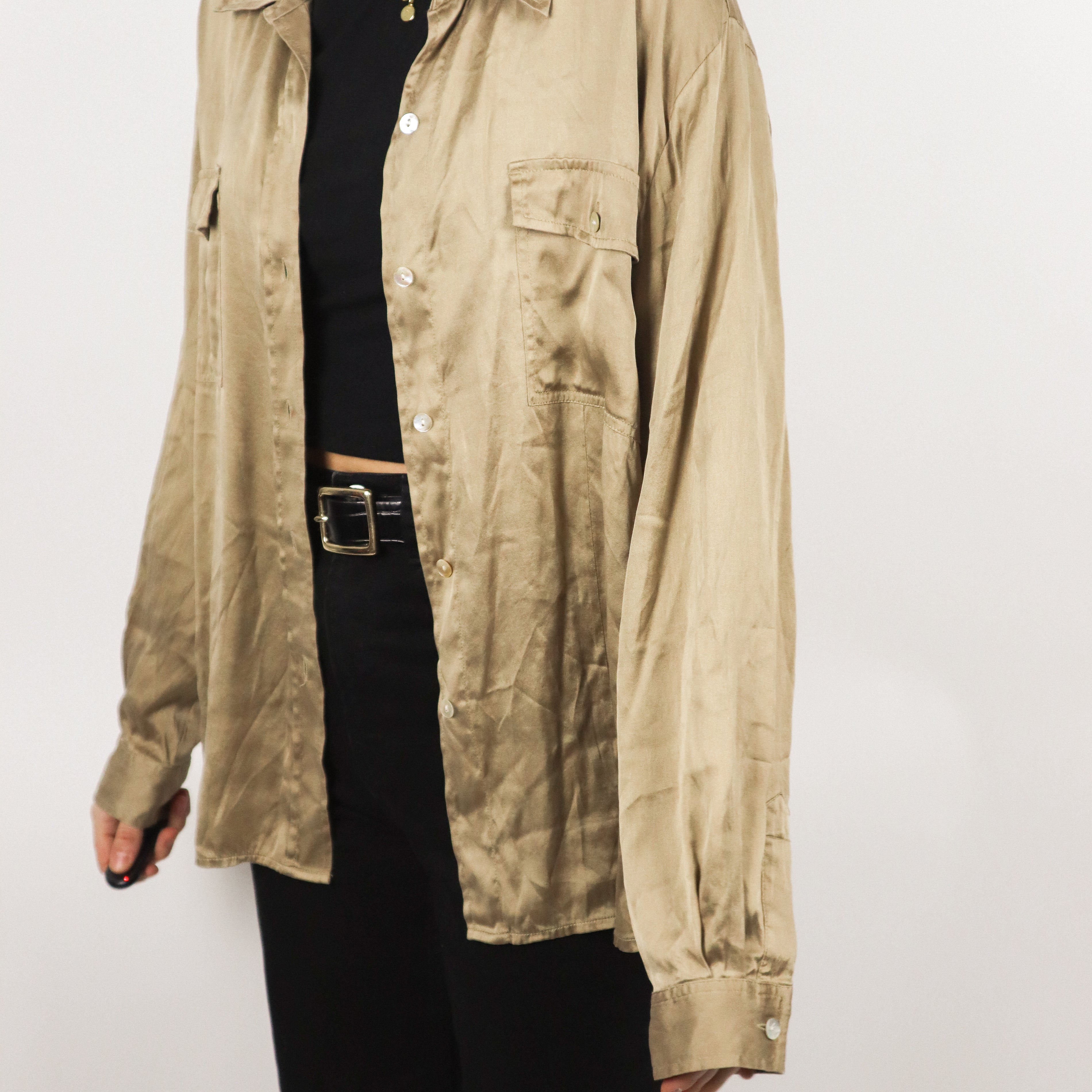Vintage x Silk Blouse (M/L)