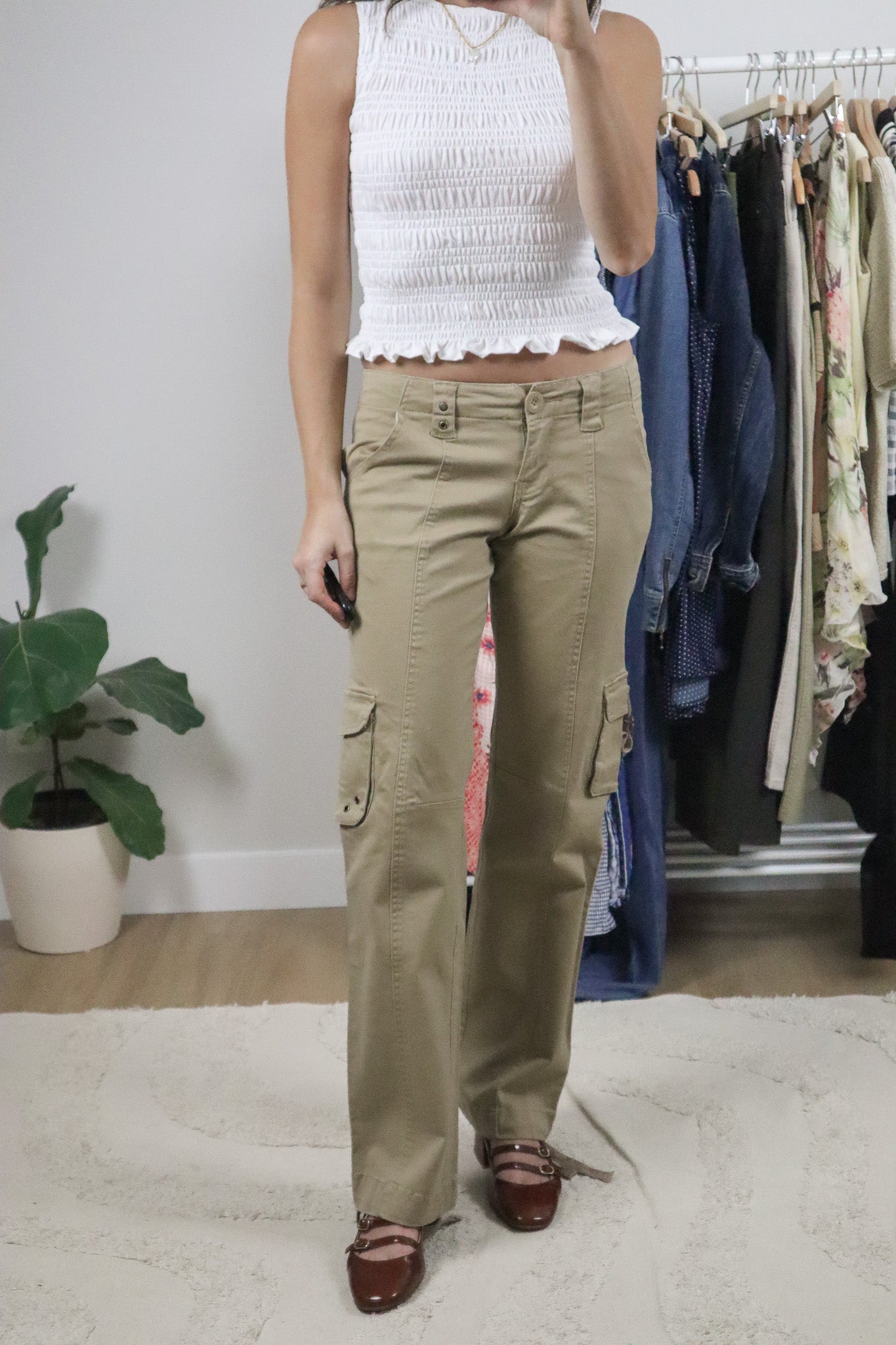 Vintage x Lowrise Cargo Pants (4)