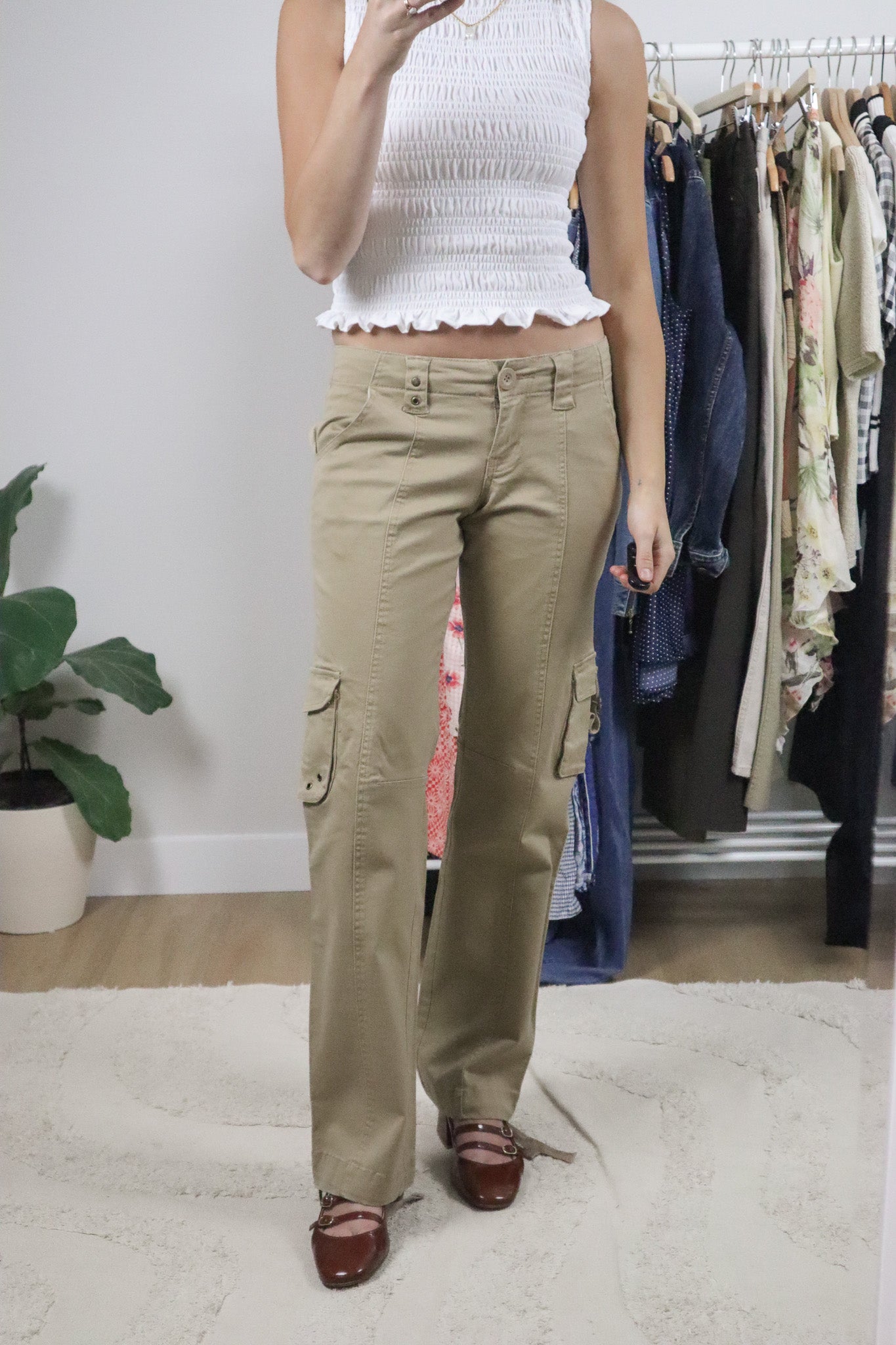 Vintage x Lowrise Cargo Pants (4)