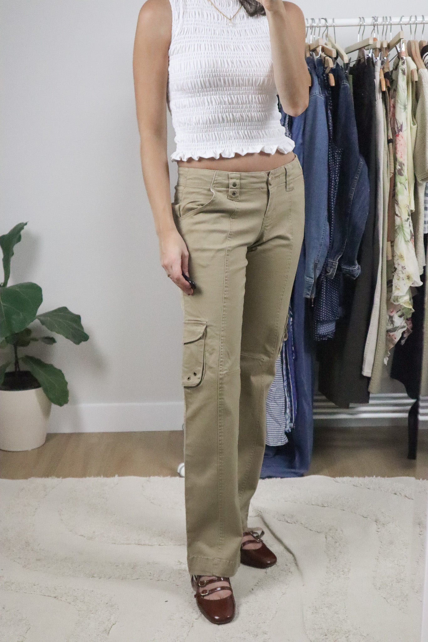 Vintage x Lowrise Cargo Pants (4)