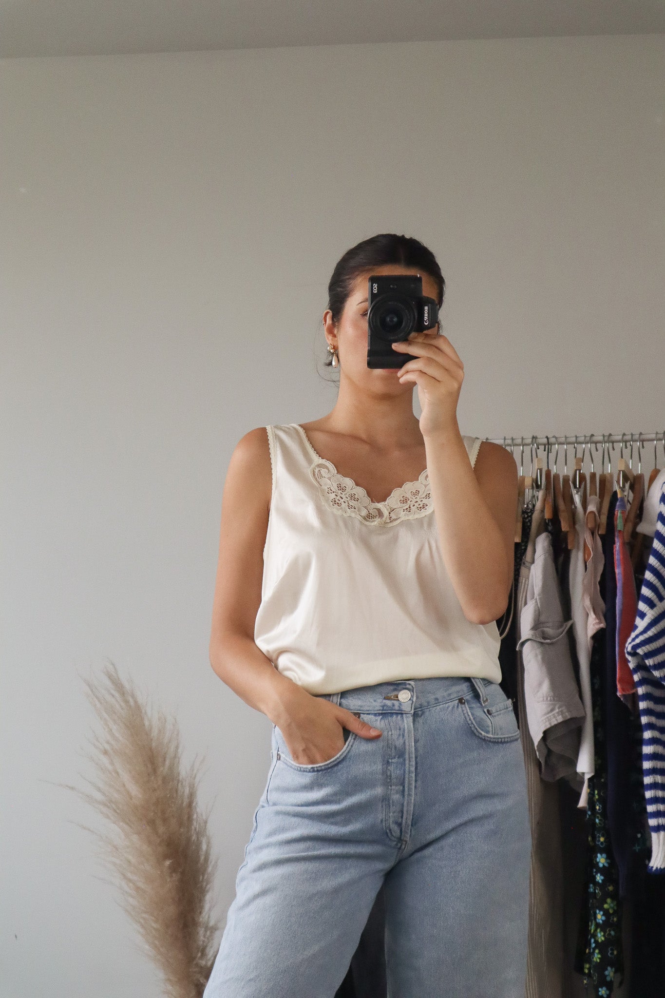 Made in Canada x Vintage x Slip Top (L)