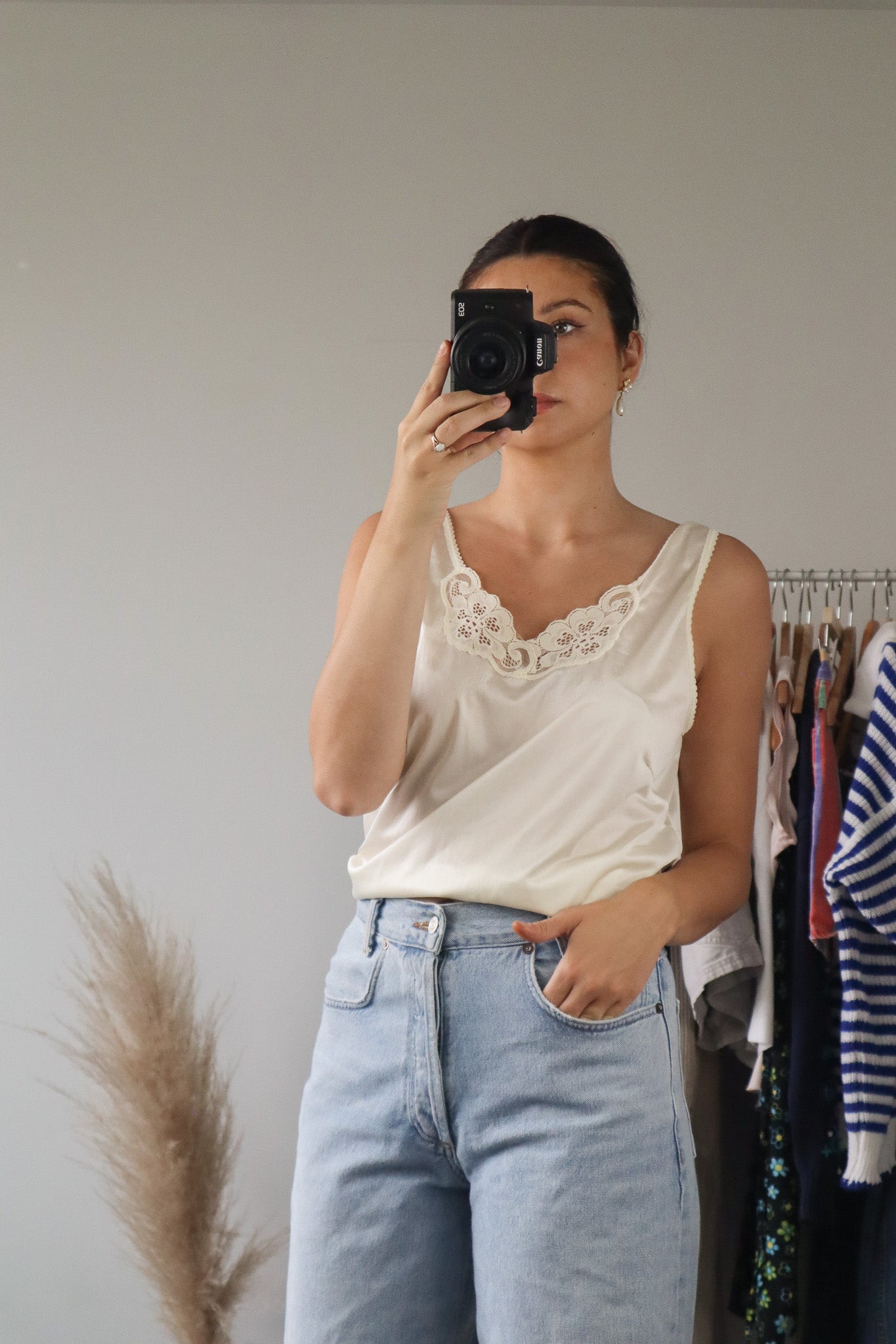 Made in Canada x Vintage x Slip Top (L)