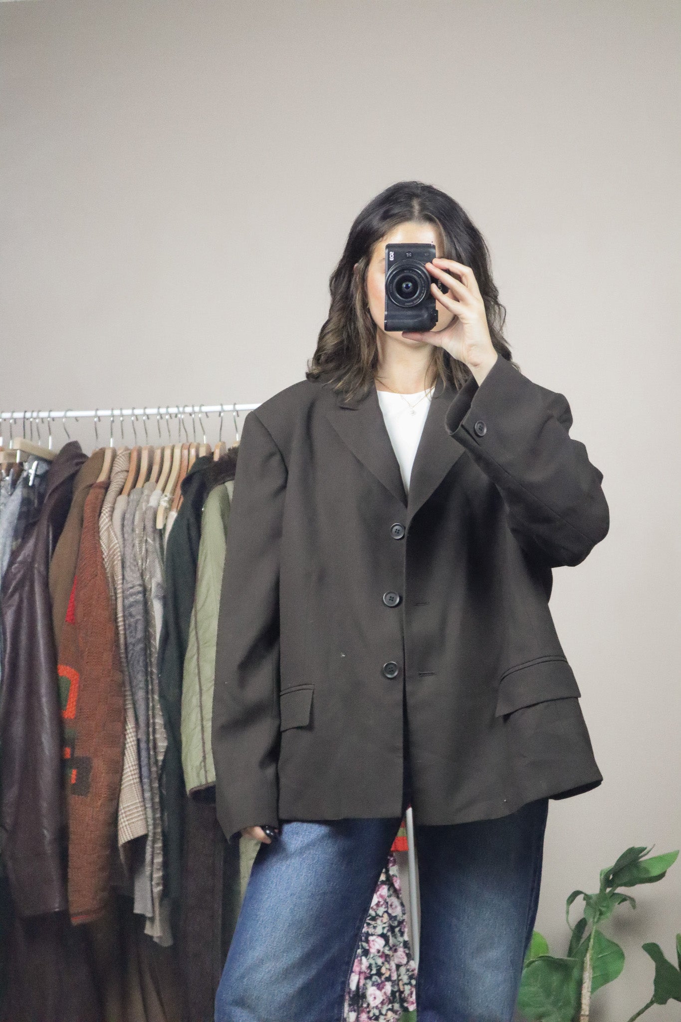 Made in Canada x Vintage x Wool Blazer (XL)
