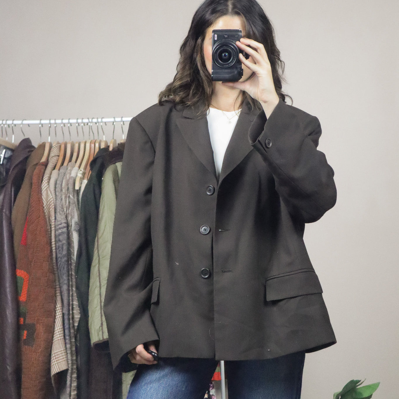 Made in Canada x Vintage x Wool Blazer (XL)