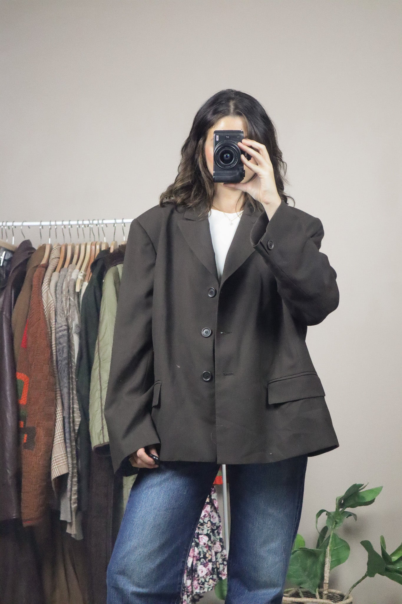 Made in Canada x Vintage x Wool Blazer (XL)