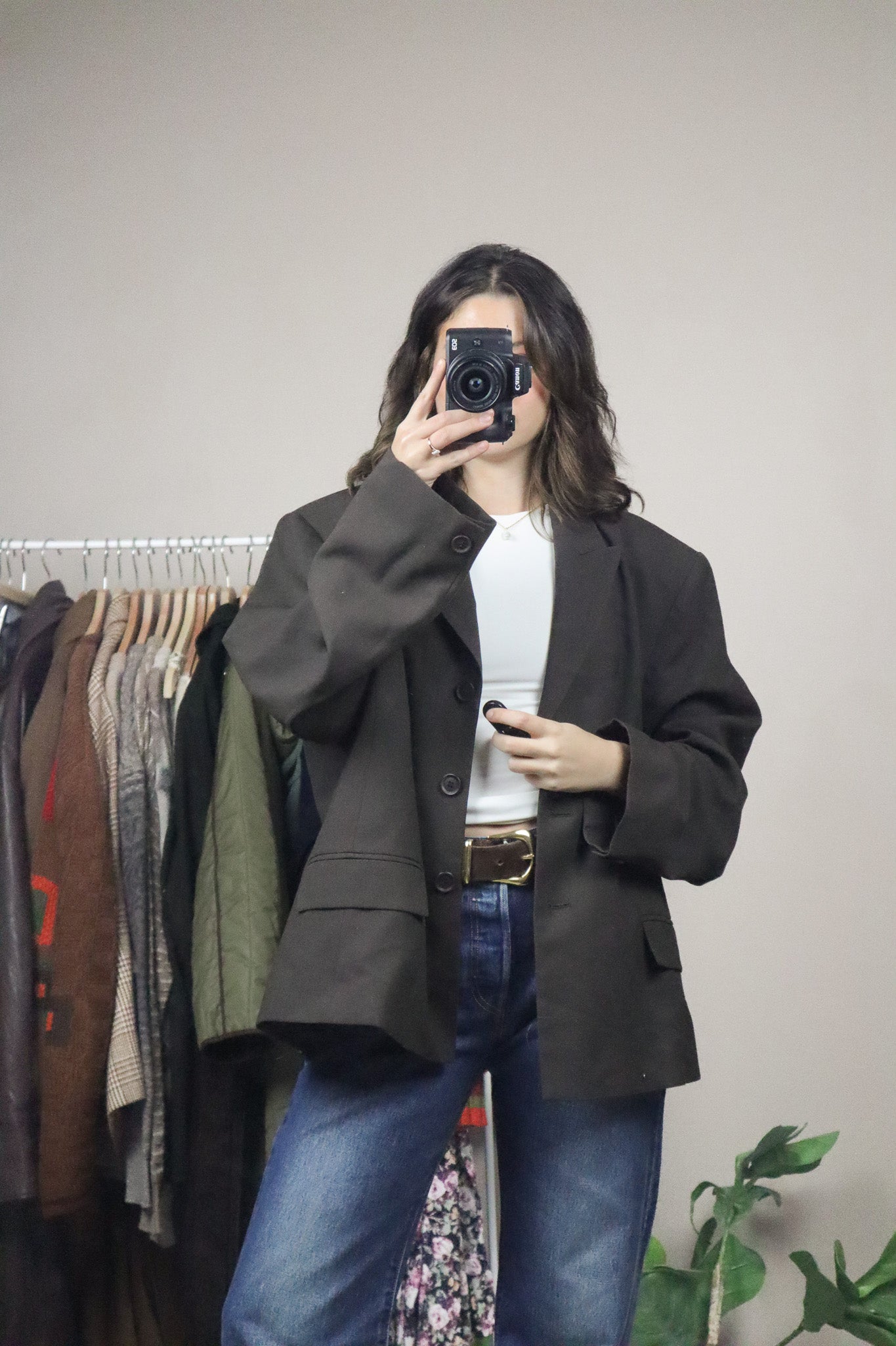 Made in Canada x Vintage x Wool Blazer (XL)