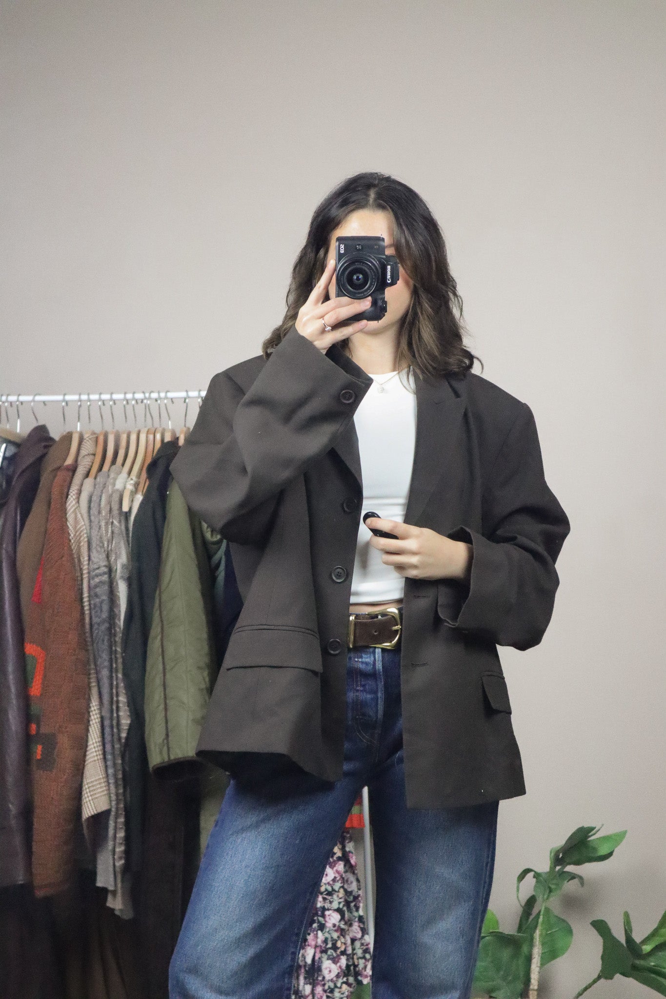Made in Canada x Vintage x Wool Blazer (XL)