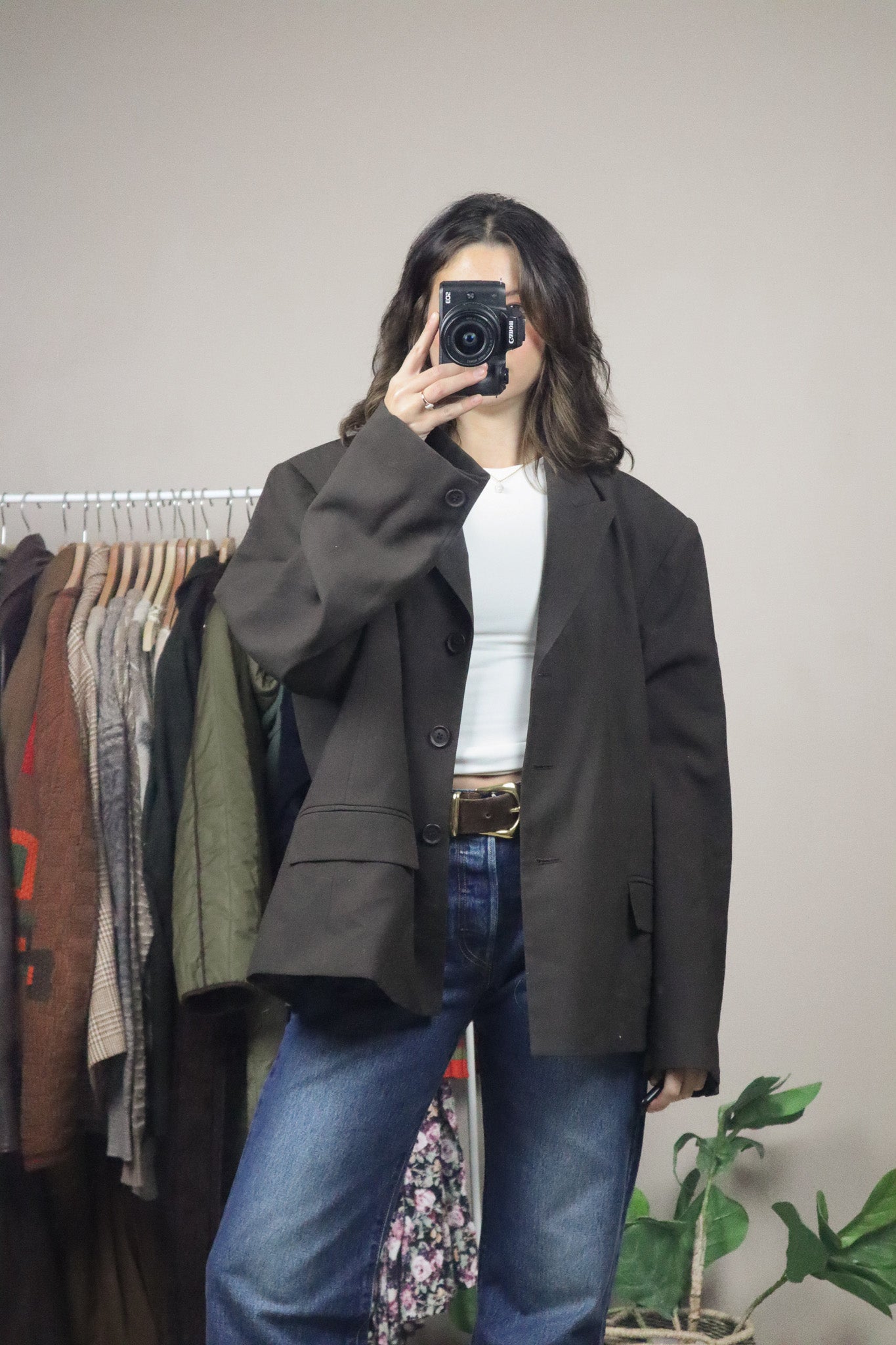 Made in Canada x Vintage x Wool Blazer (XL)