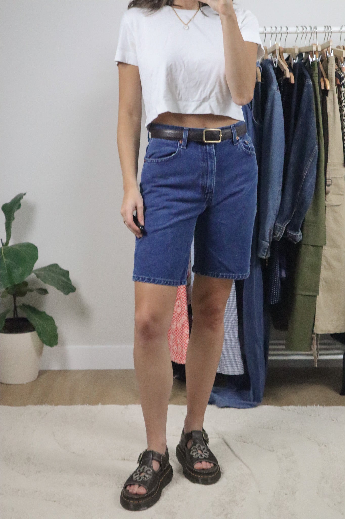 Made in USA x Vintage x Black Tab 550s Levi's Jorts (2)