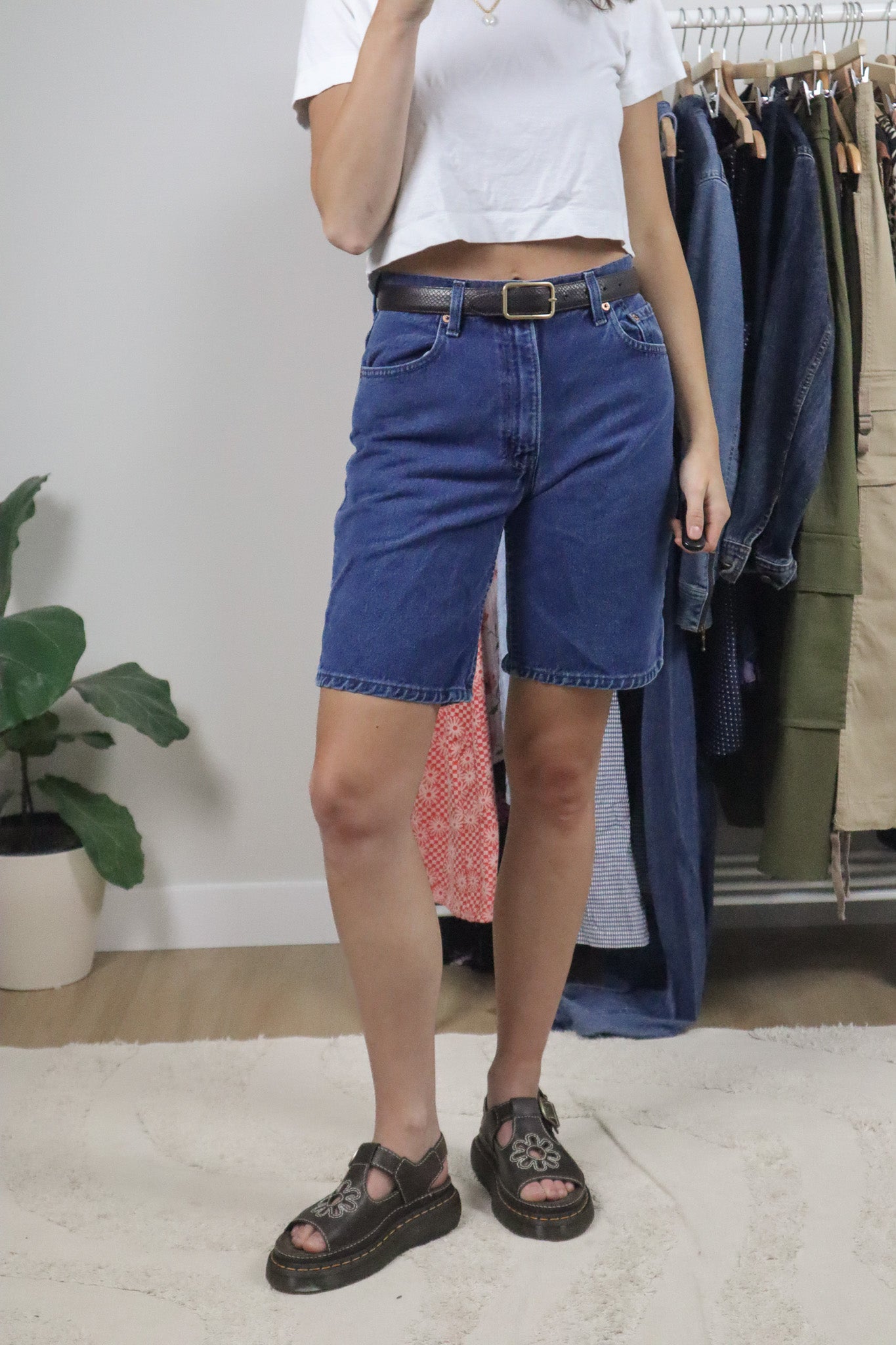 Made in USA x Vintage x Black Tab 550s Levi's Jorts (2)