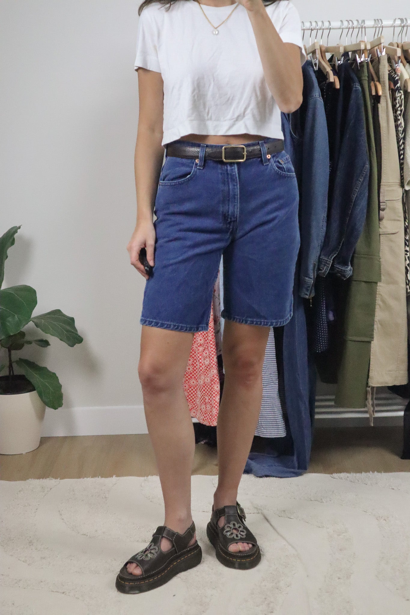 Made in USA x Vintage x Black Tab 550s Levi's Jorts (2)