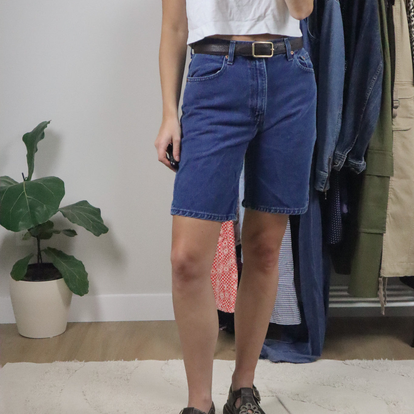 Made in USA x Vintage x Black Tab 550s Levi's Jorts (2)