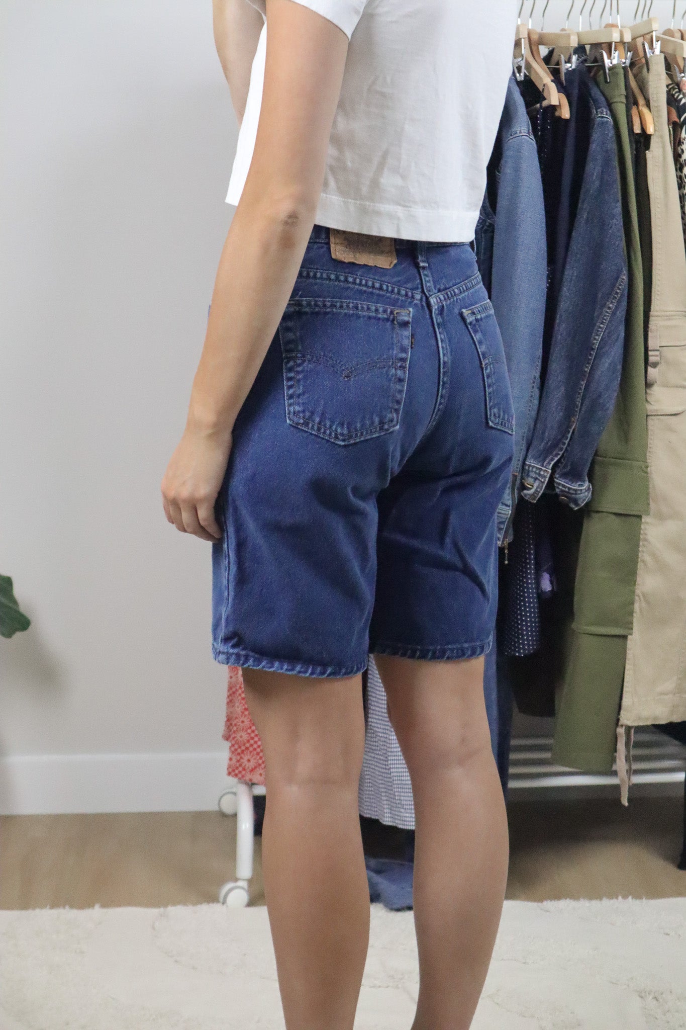 Made in USA x Vintage x Black Tab 550s Levi's Jorts (2)