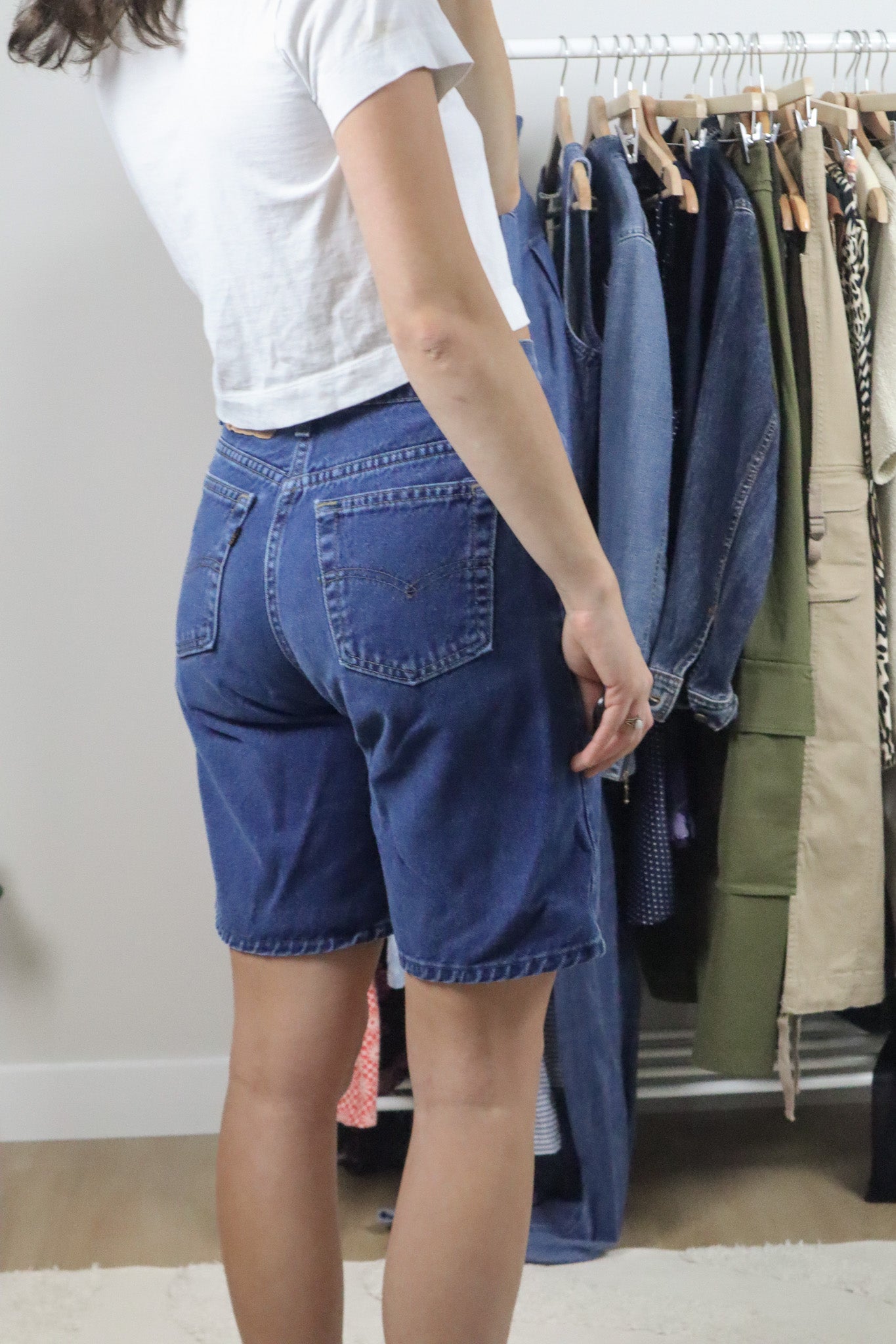 Made in USA x Vintage x Black Tab 550s Levi's Jorts (2)