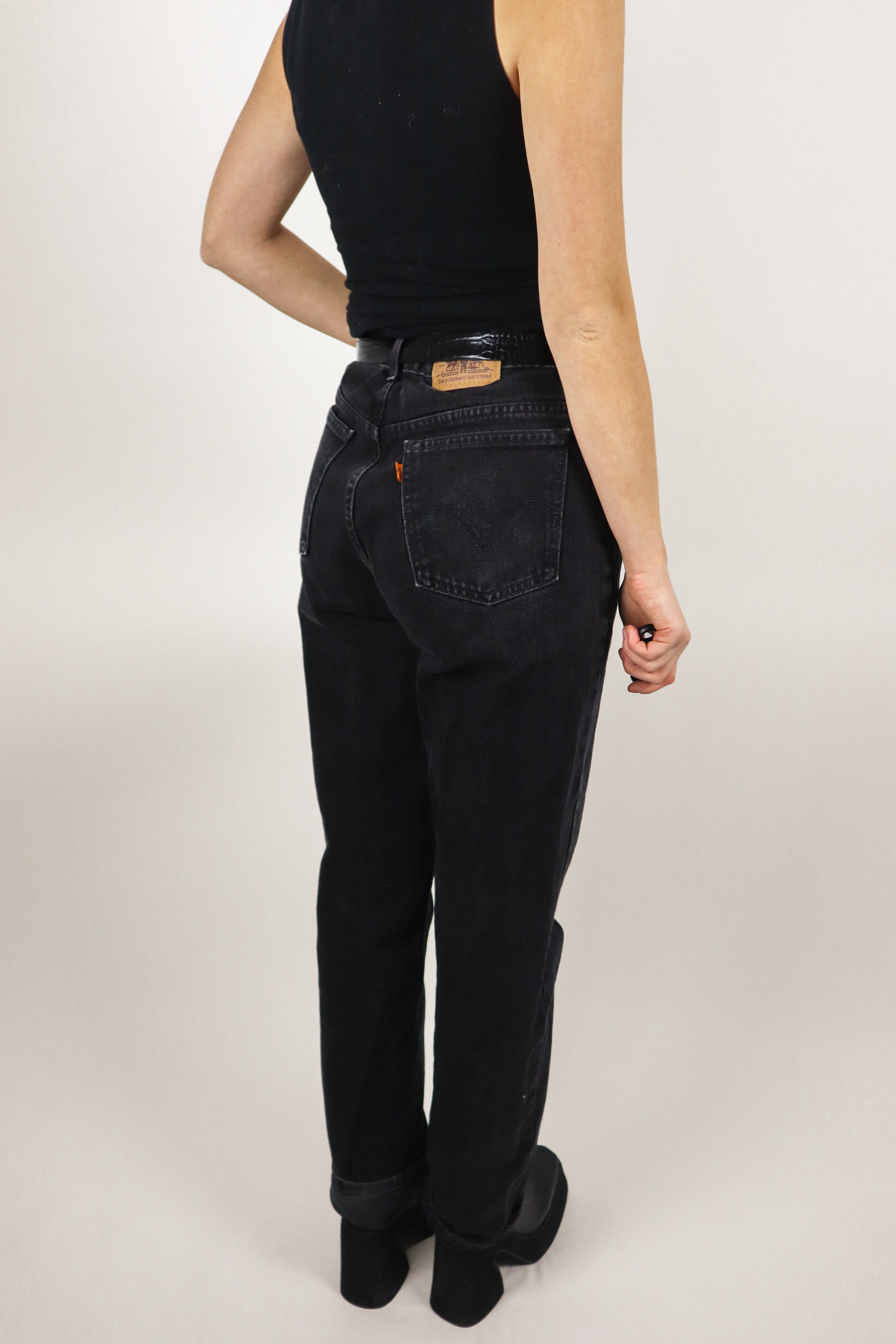 Made in Canada x Vintage x Orange Tab 619 Levi's (33)
