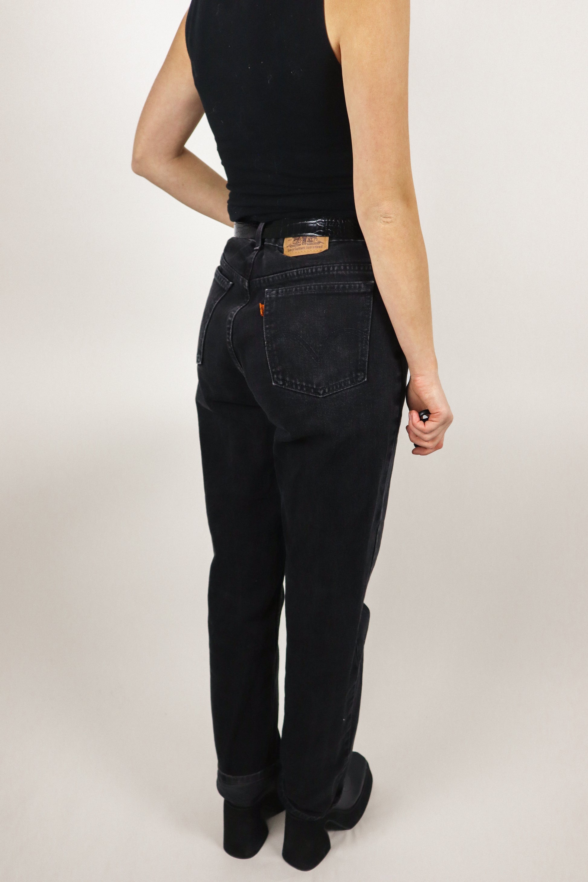 Made in Canada x Vintage x Orange Tab 619 Levi's (33)