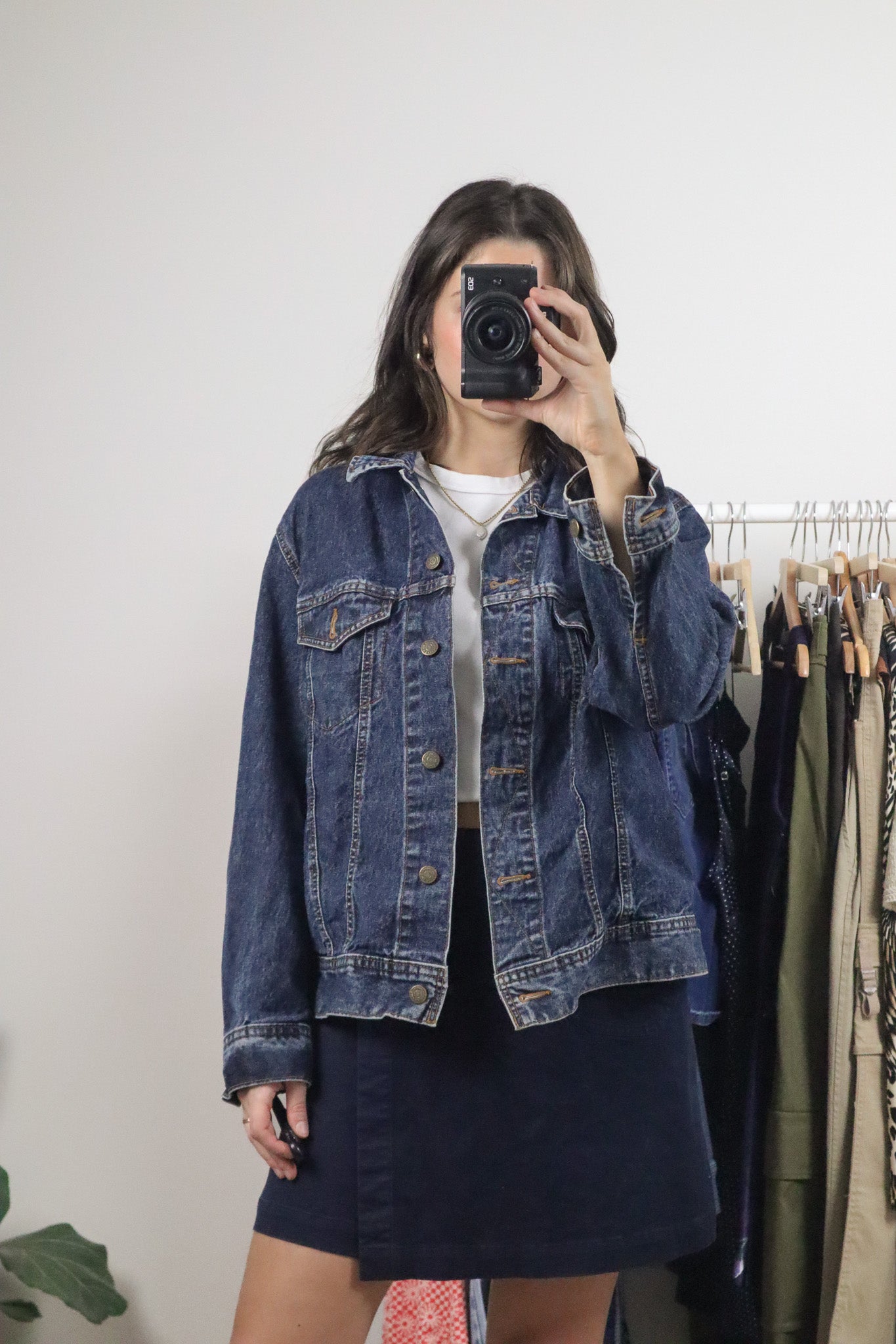 Made in Canada x Vintage x Denim Trucker Jacket (XS-M)