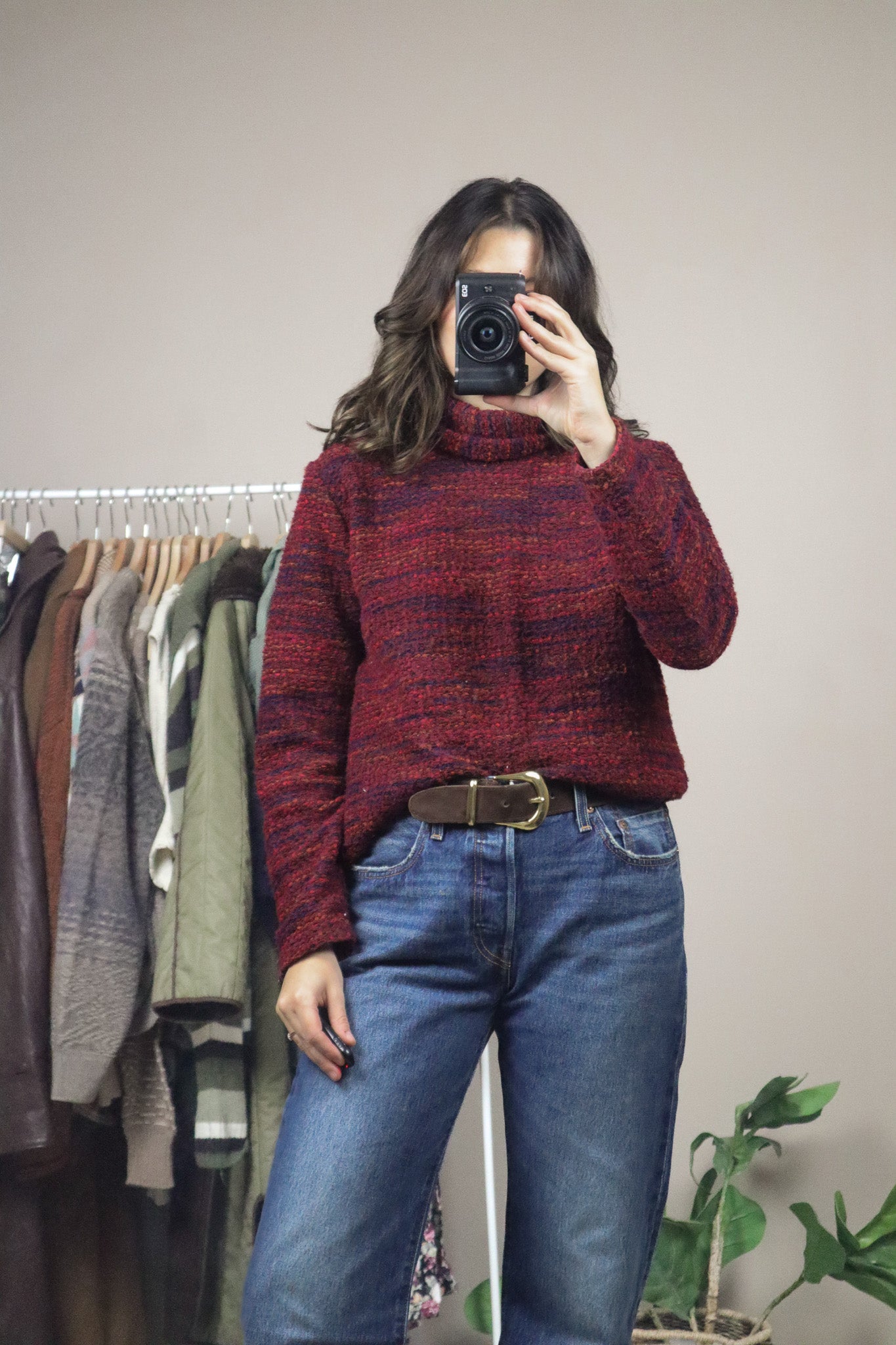 Made in USA x Vintage x Wool Blend Sweater (S)